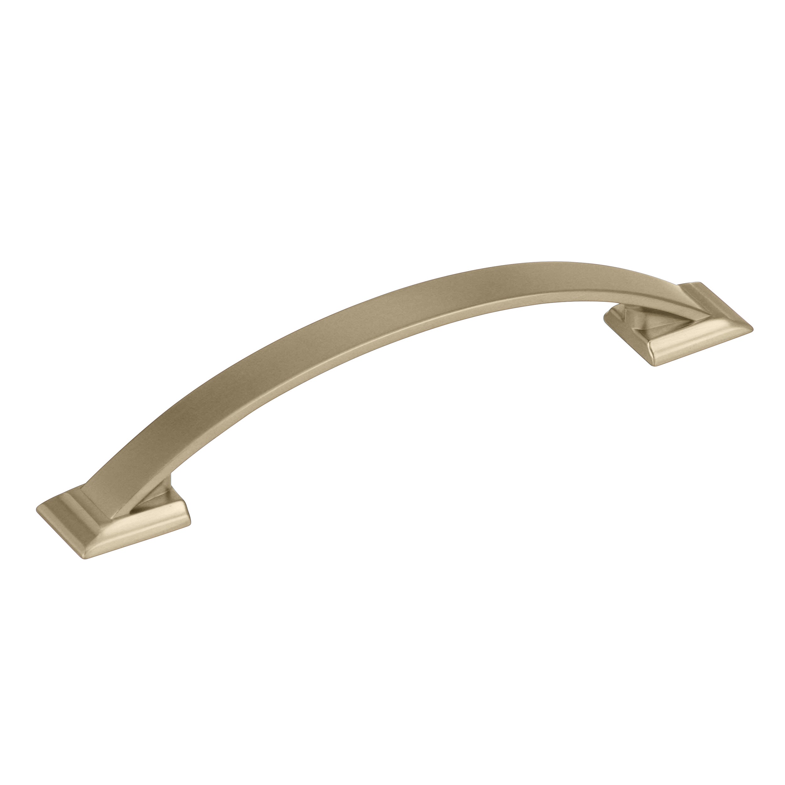Candler 5-1/16 inch (128mm) Center-to-Center Golden Champagne Cabinet Pull