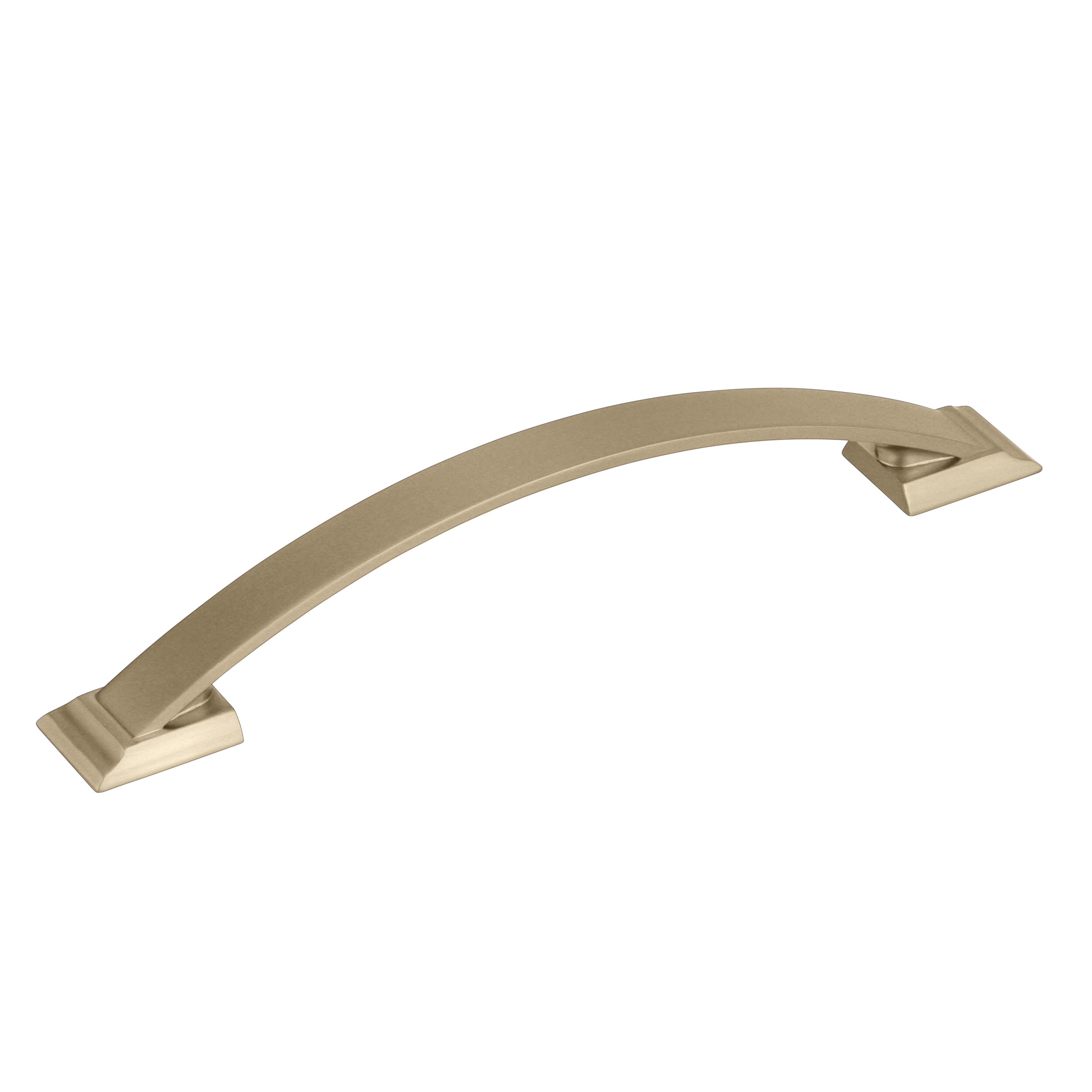 Candler 6-5/16 inch (160mm) Center-to-Center Golden Champagne Cabinet Pull