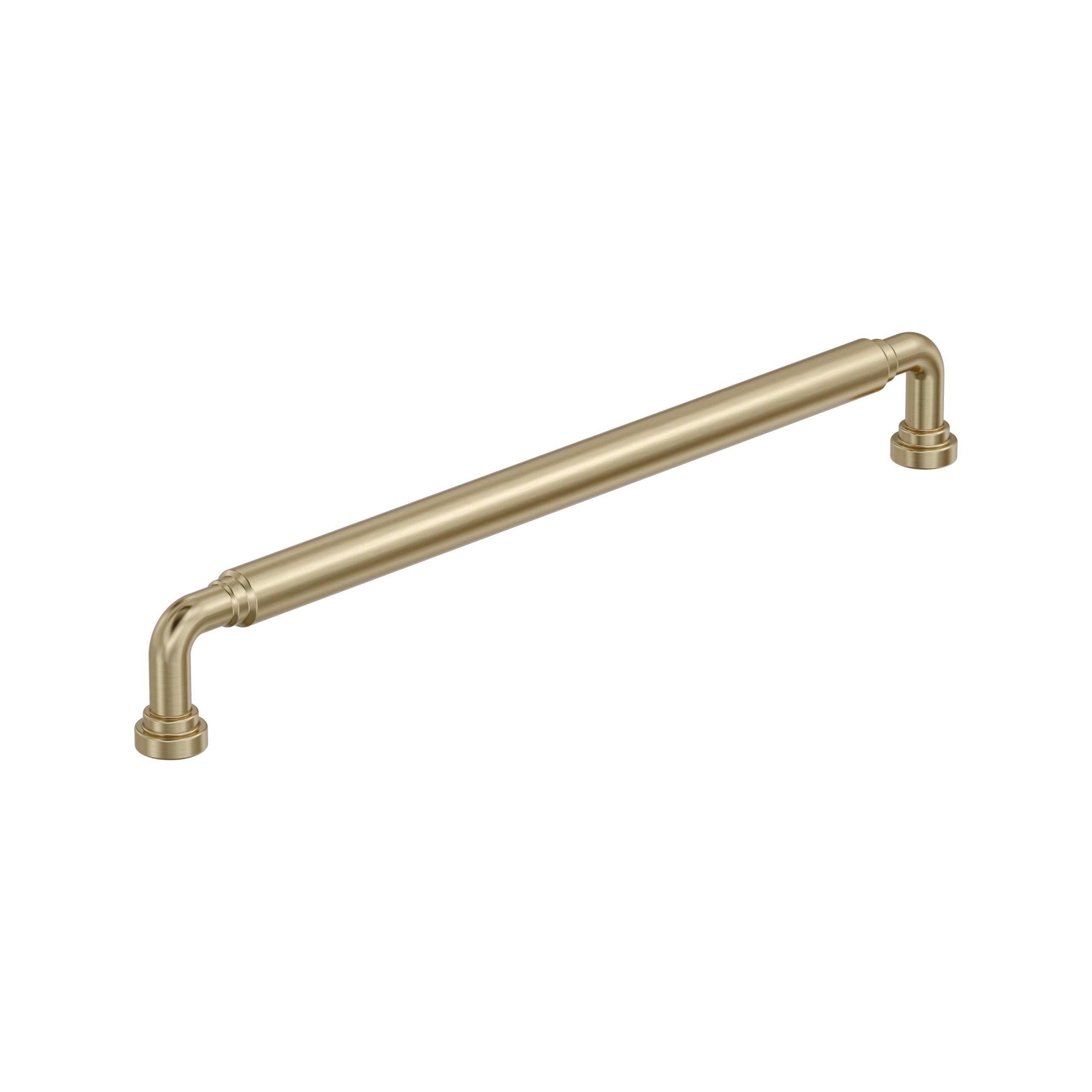 Coble 10-1/16 inch (256mm) Center-to-Center Golden Champagne Cabinet Pull
