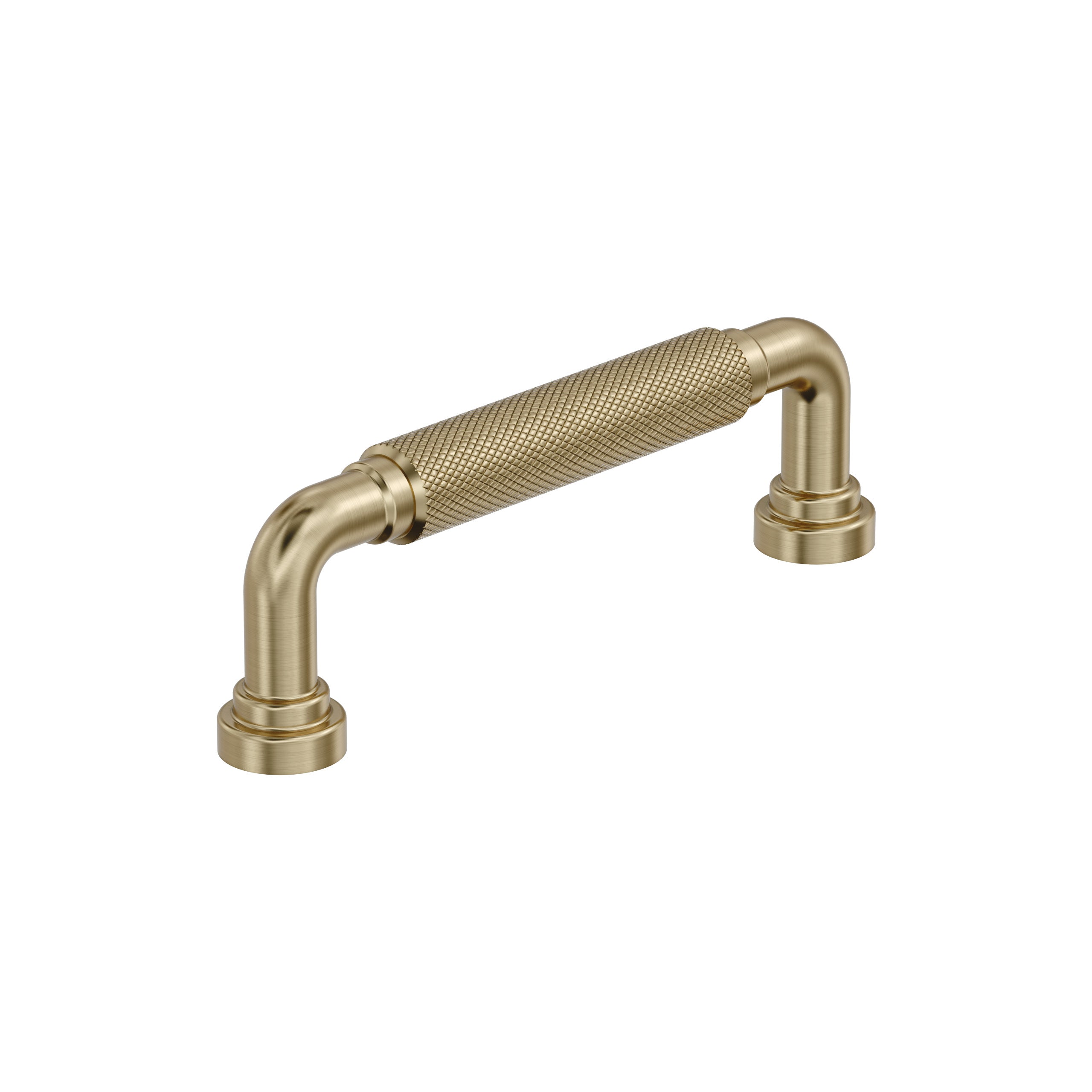 Collet 3-3/4 inch (96mm) Center-to-Center Golden Champagne Cabinet Pull