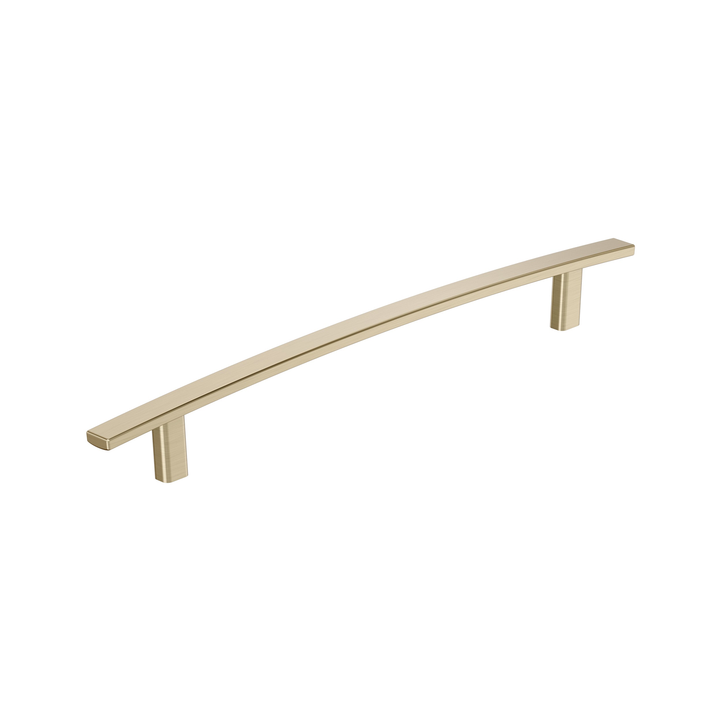 Cyprus 10-1/16 inch (256mm) Center-to-Center Golden Champagne Cabinet Pull