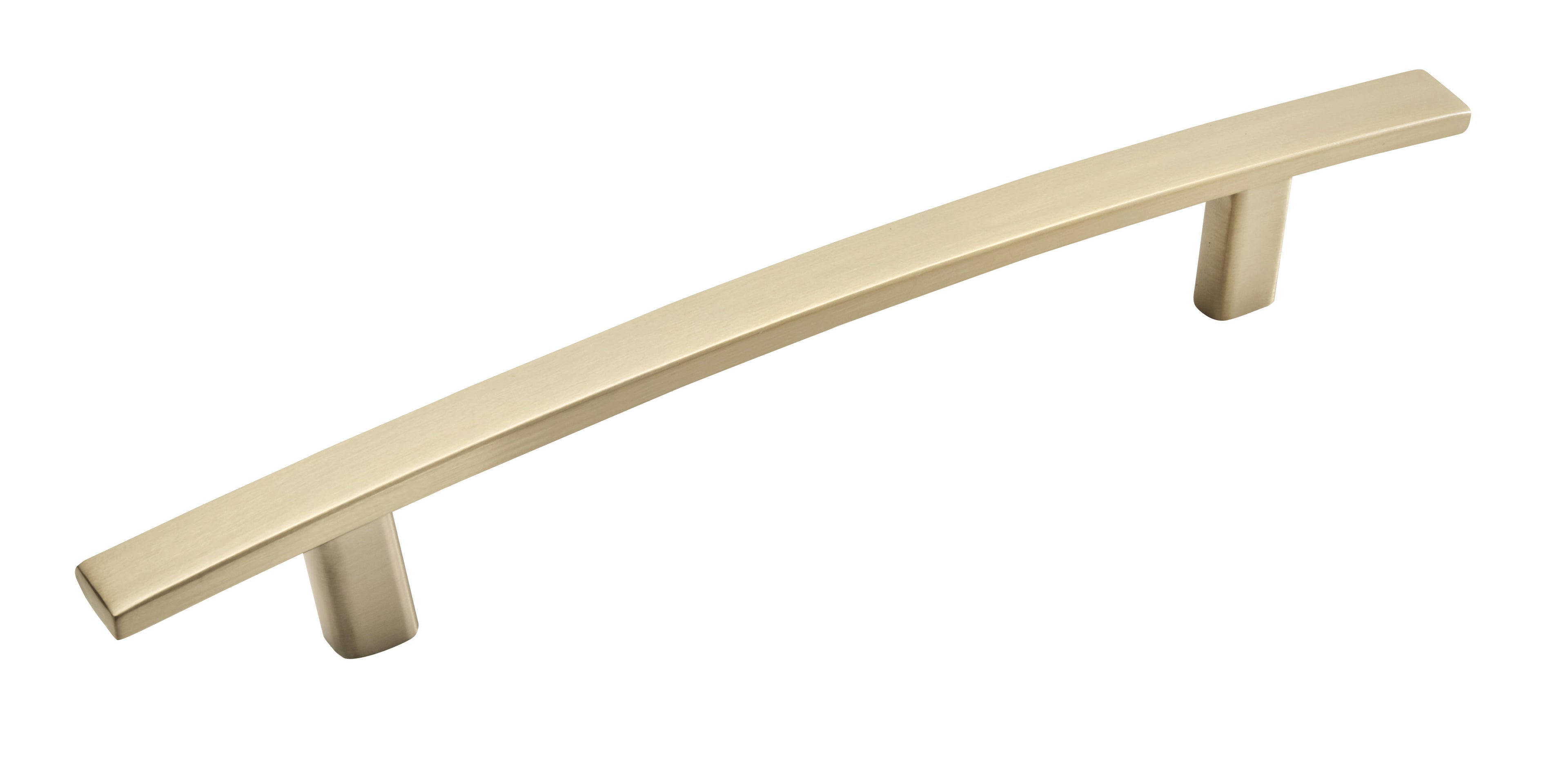 Cyprus 5-1/16 inch (128mm) Center-to-Center Golden Champagne Cabinet Pull