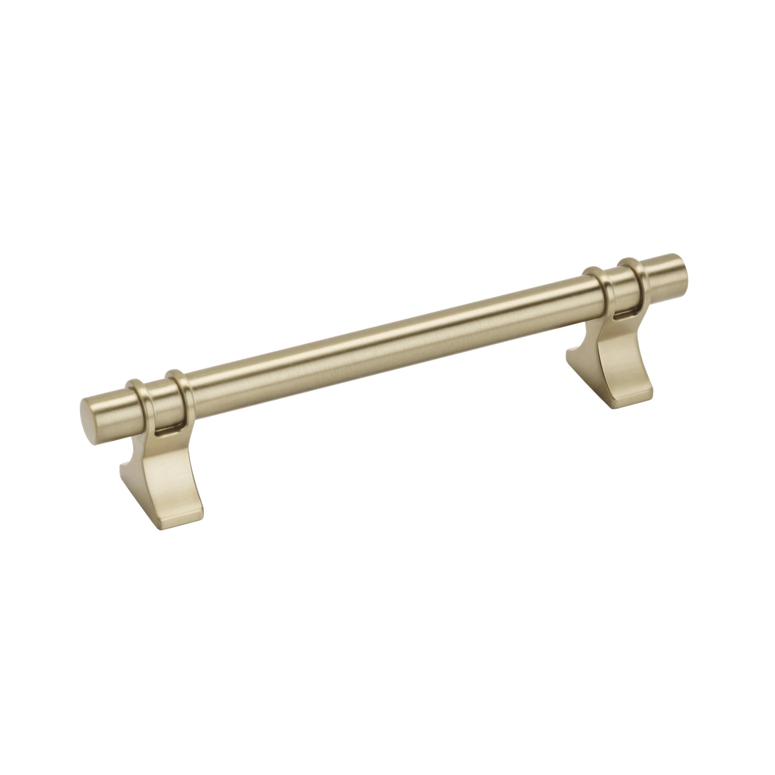 Davenport 5-1/16 inch (128mm) Center-to-Center Golden Champagne Cabinet Pull