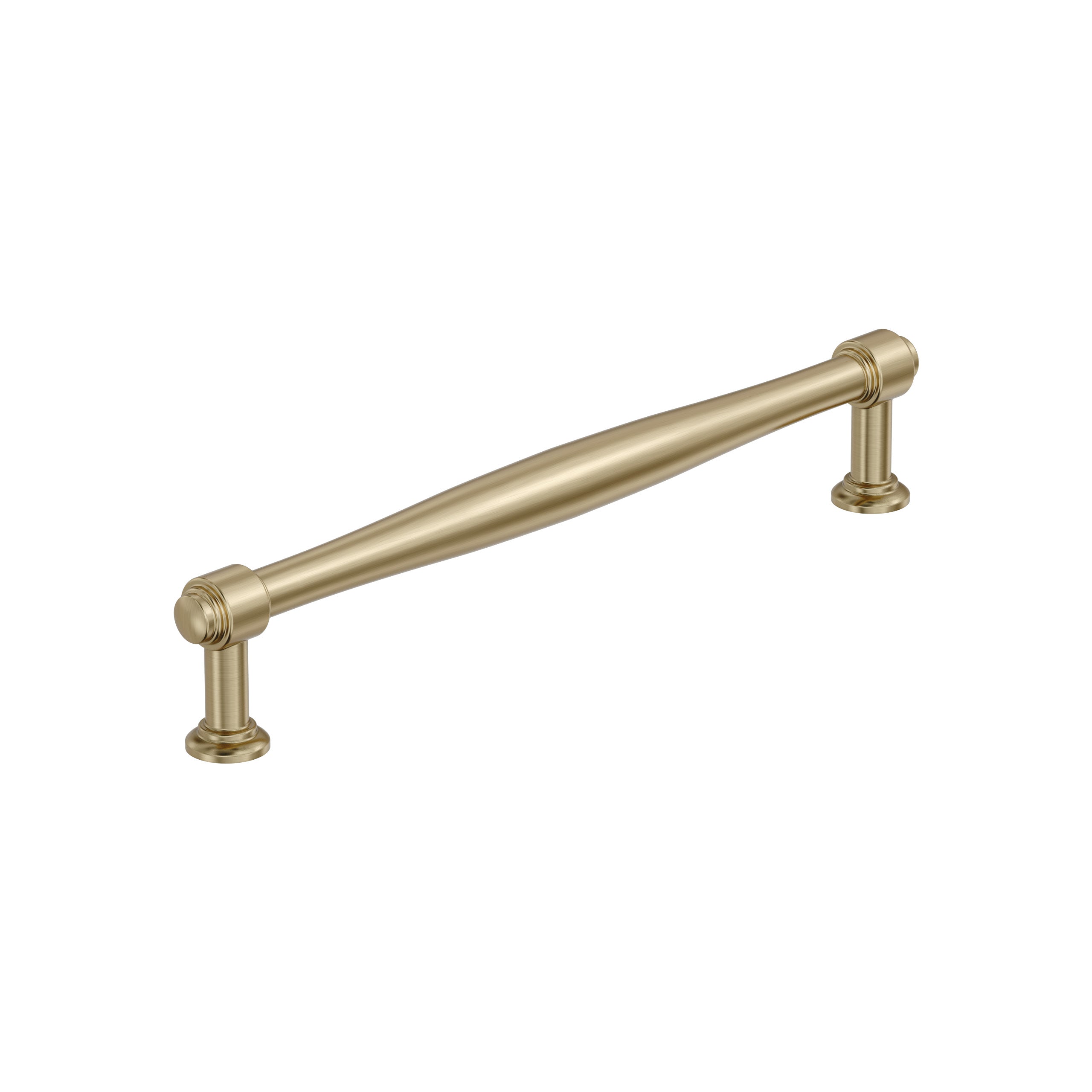 Enlivity 7-9/16 inch (192mm) Center-to-Center Golden Champagne Cabinet Pull