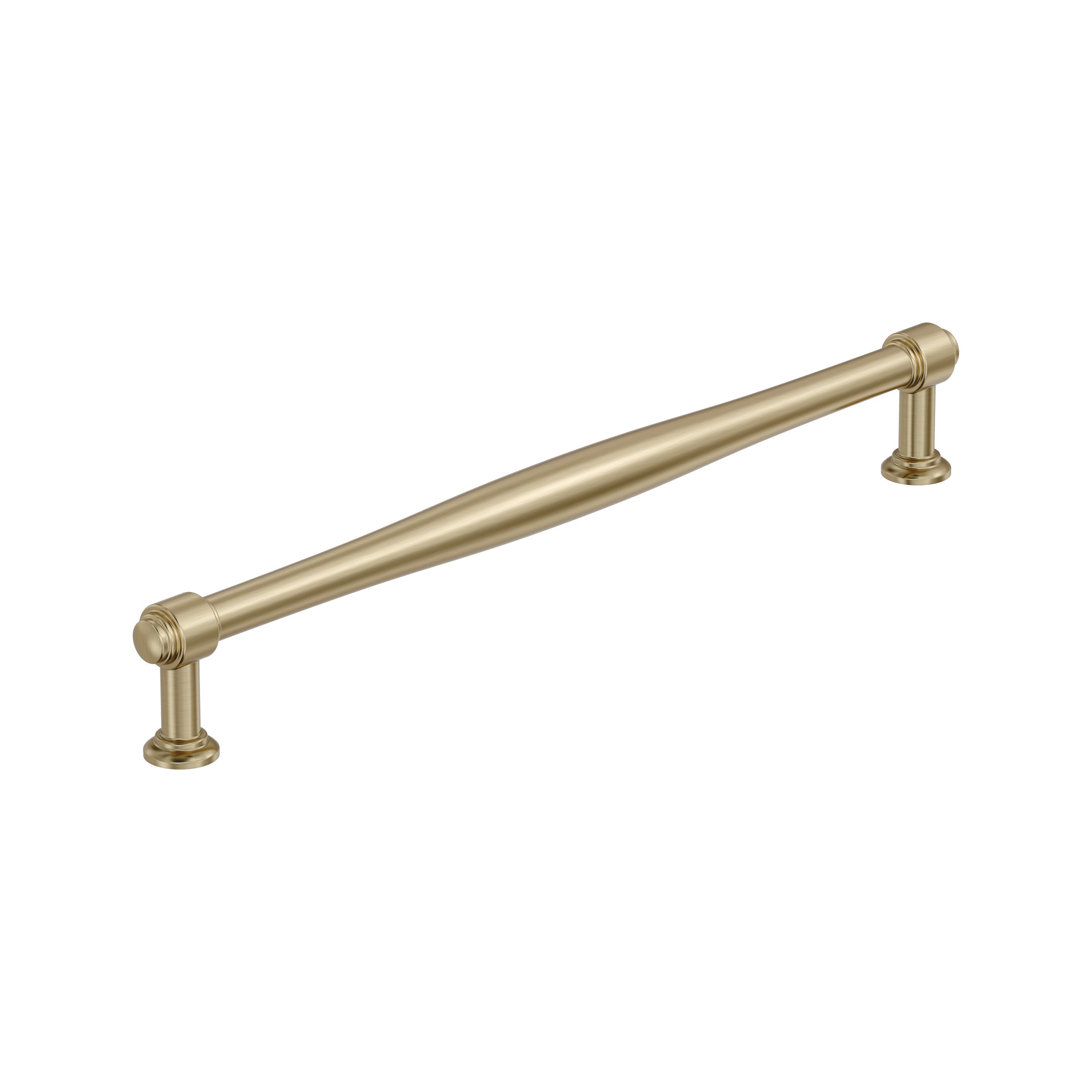 Enlivity 10-1/16 inch (256mm) Center-to-Center Golden Champagne Cabinet Pull