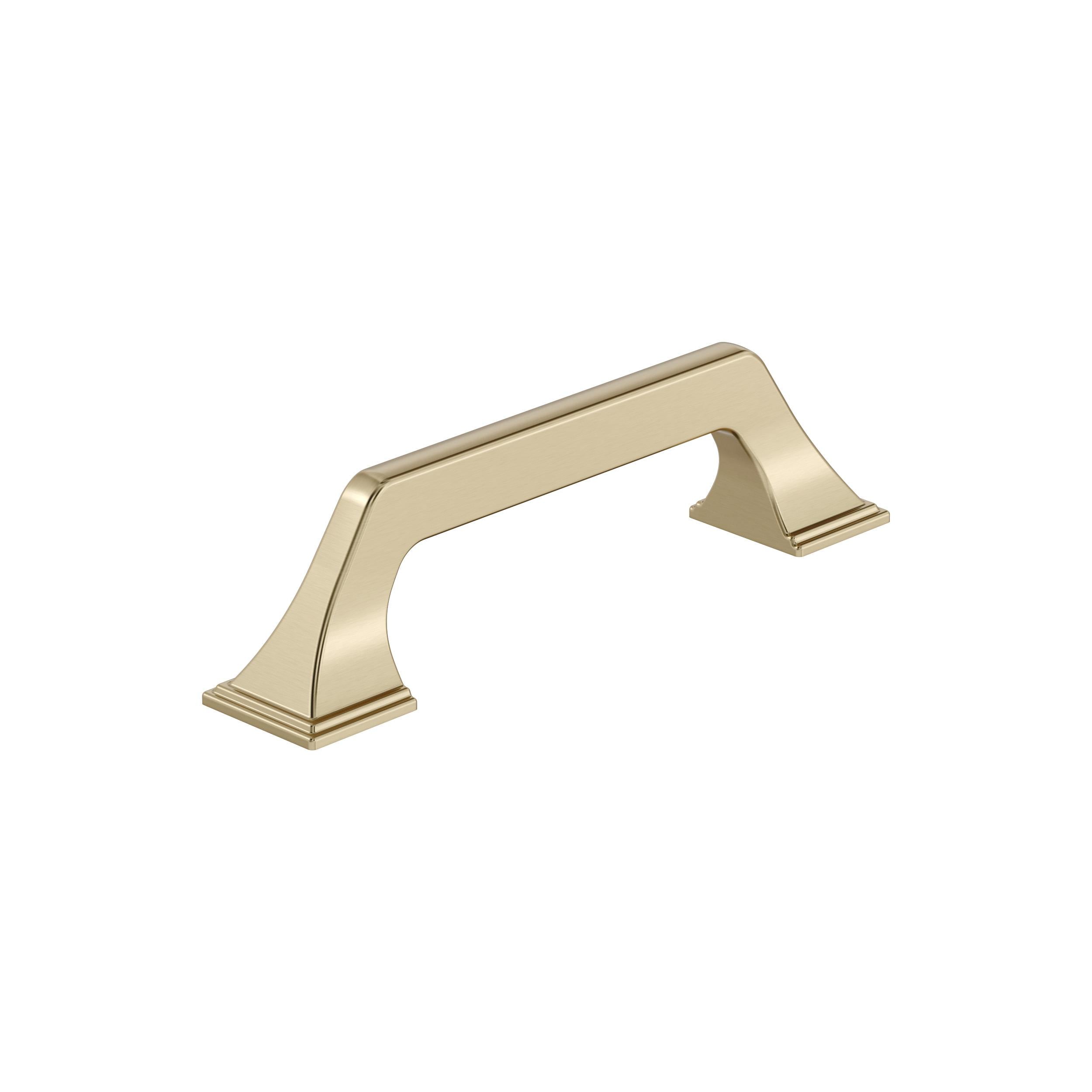 Exceed 3-3/4 inch (96mm) Center-to-Center Golden Champagne Cabinet Pull