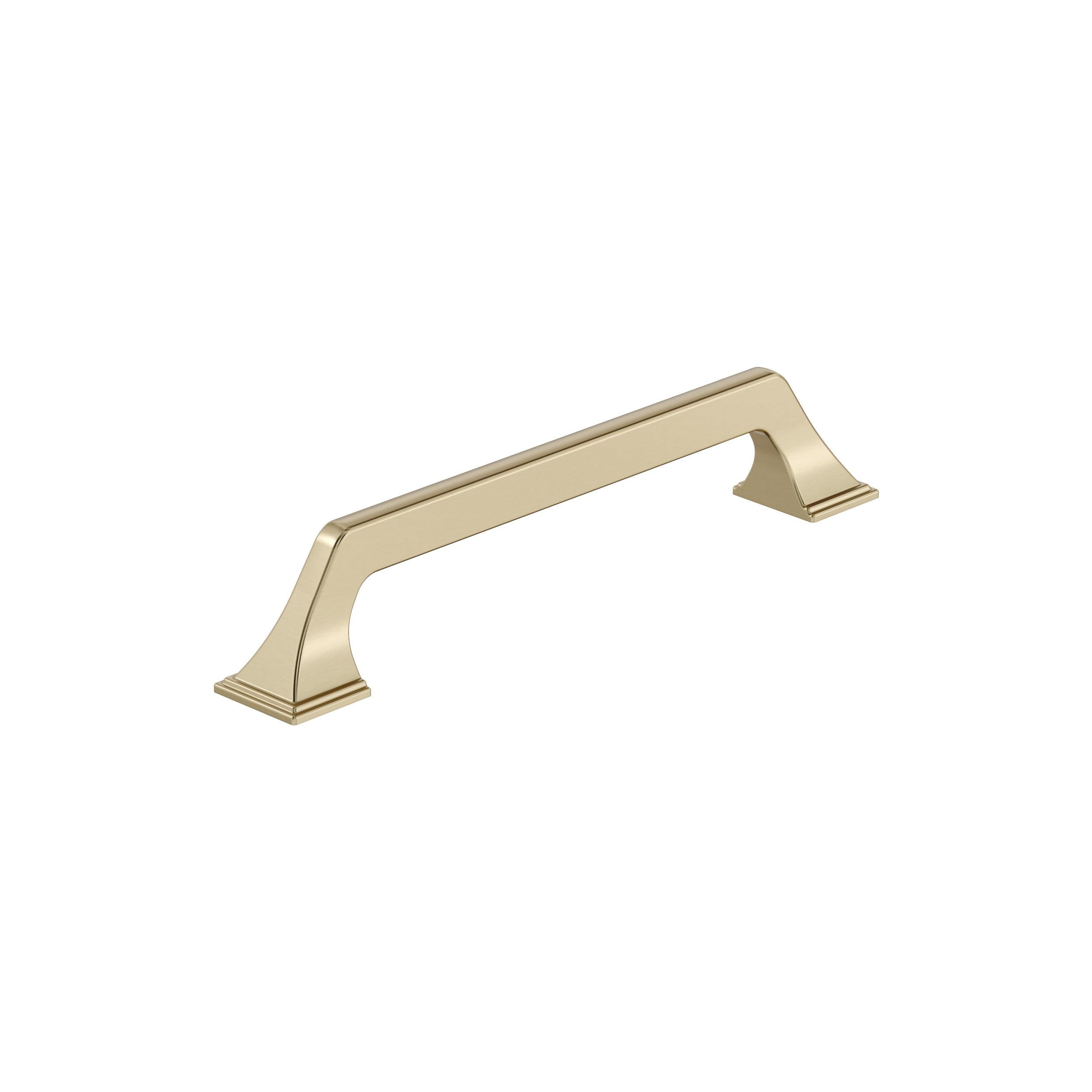 Exceed 6-5/16 inch (160mm) Center-to-Center Golden Champagne Cabinet Pull