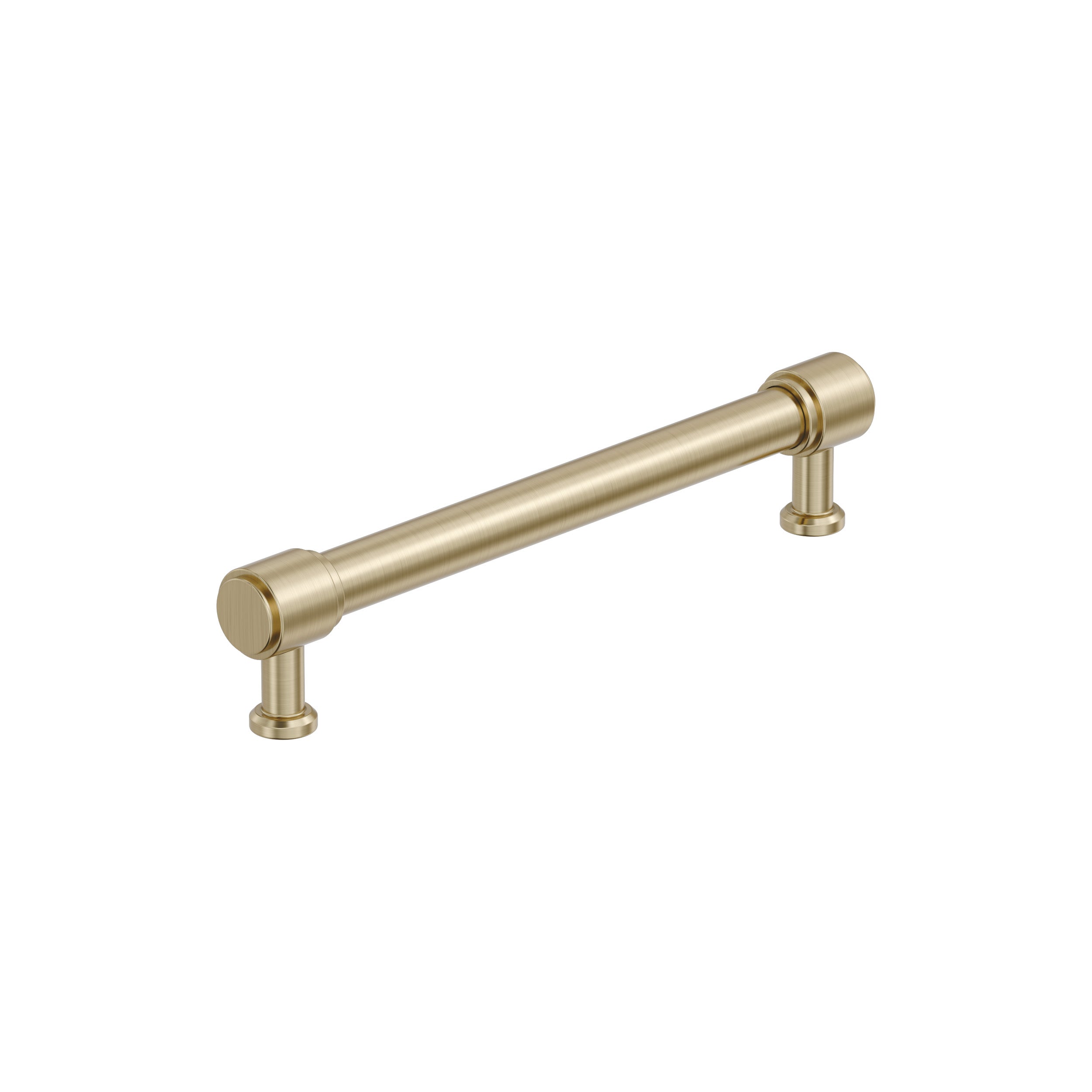 Faircrest 6-5/16 inch (160mm) Center-to-Center Golden Champagne Cabinet Pull