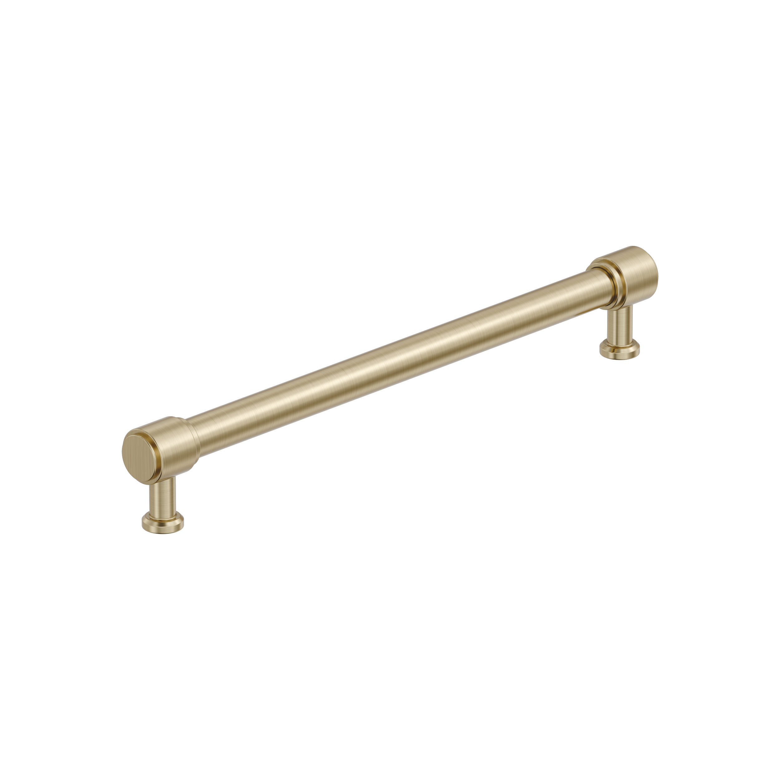 Faircrest 8-13/16 inch (224mm) Center-to-Center Golden Champagne Cabinet Pull