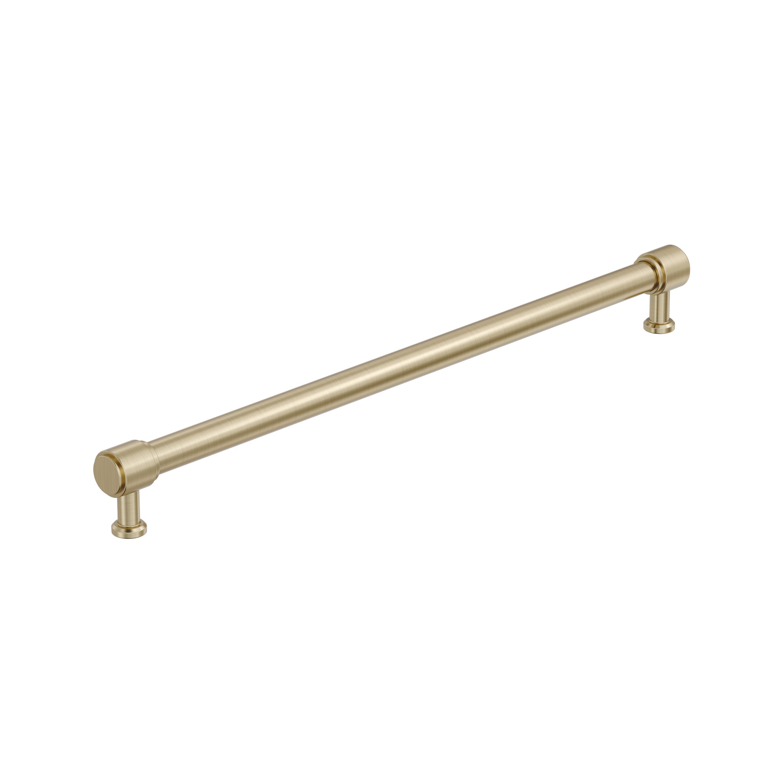 Faircrest 12-5/8 inch (320mm) Center-to-Center Golden Champagne Cabinet Pull
