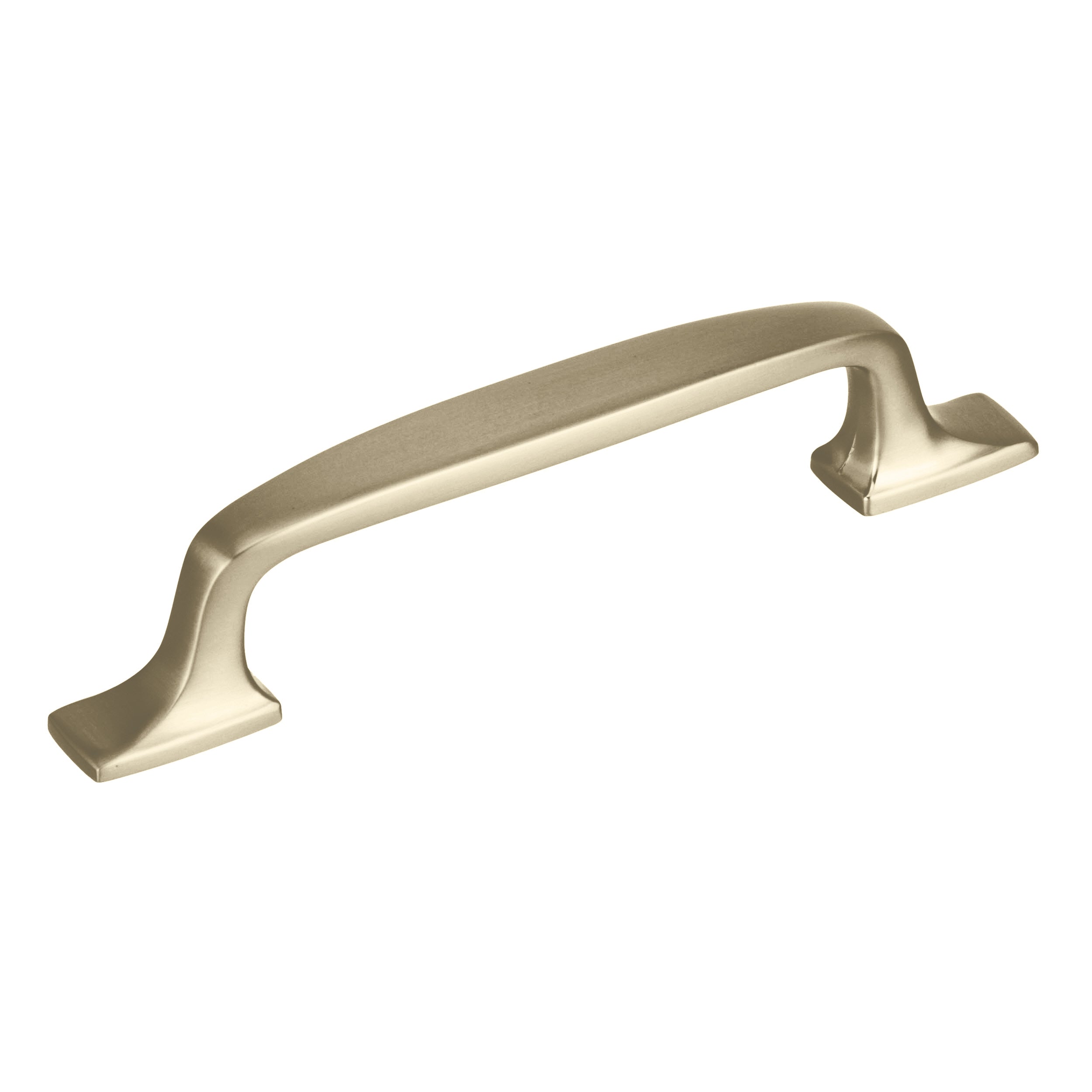 Highland Ridge 3-3/4 inch (96mm) Center-to-Center Golden Champagne Cabinet Pull