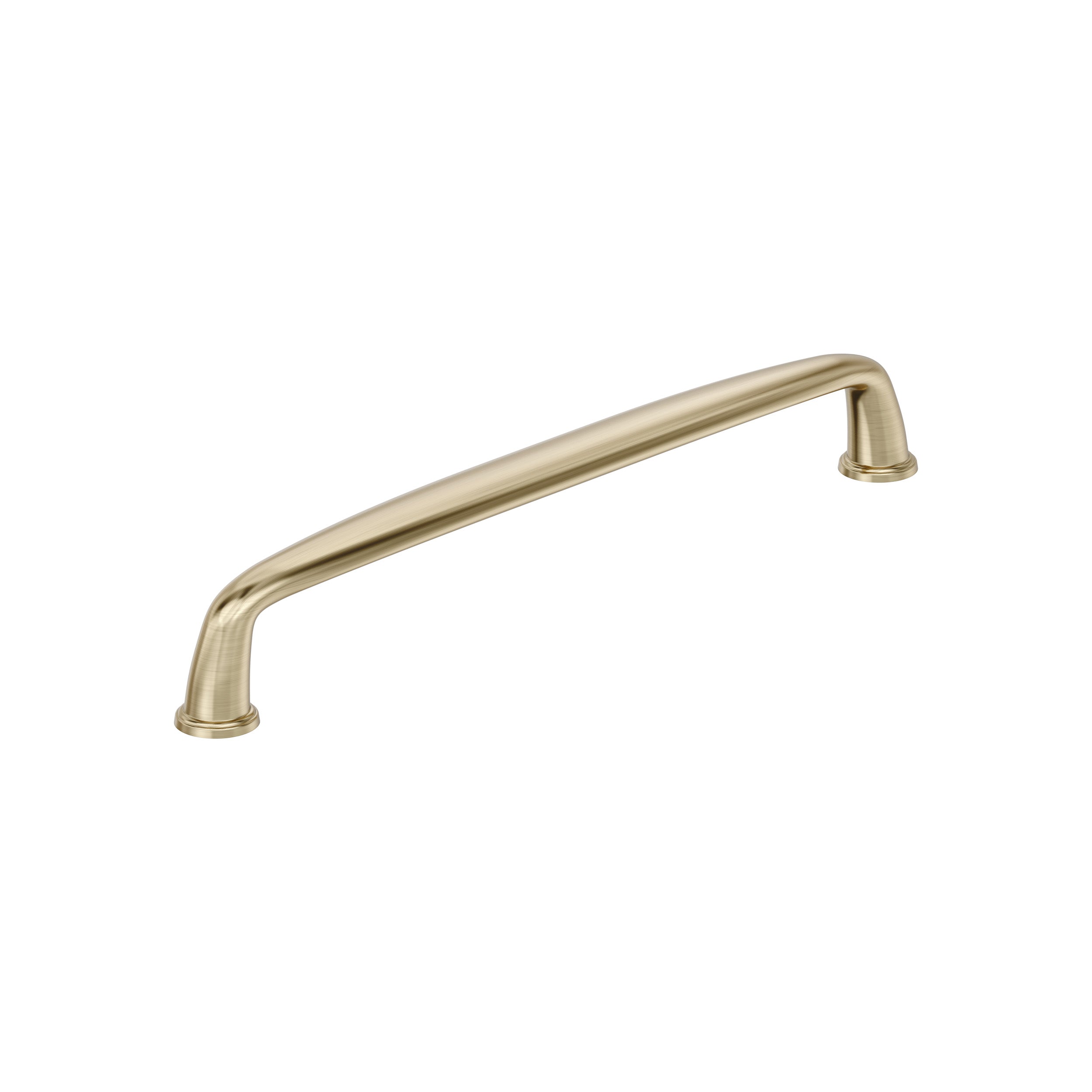 Kane 7-9/16 inch (192mm) Center-to-Center Golden Champagne Cabinet Pull