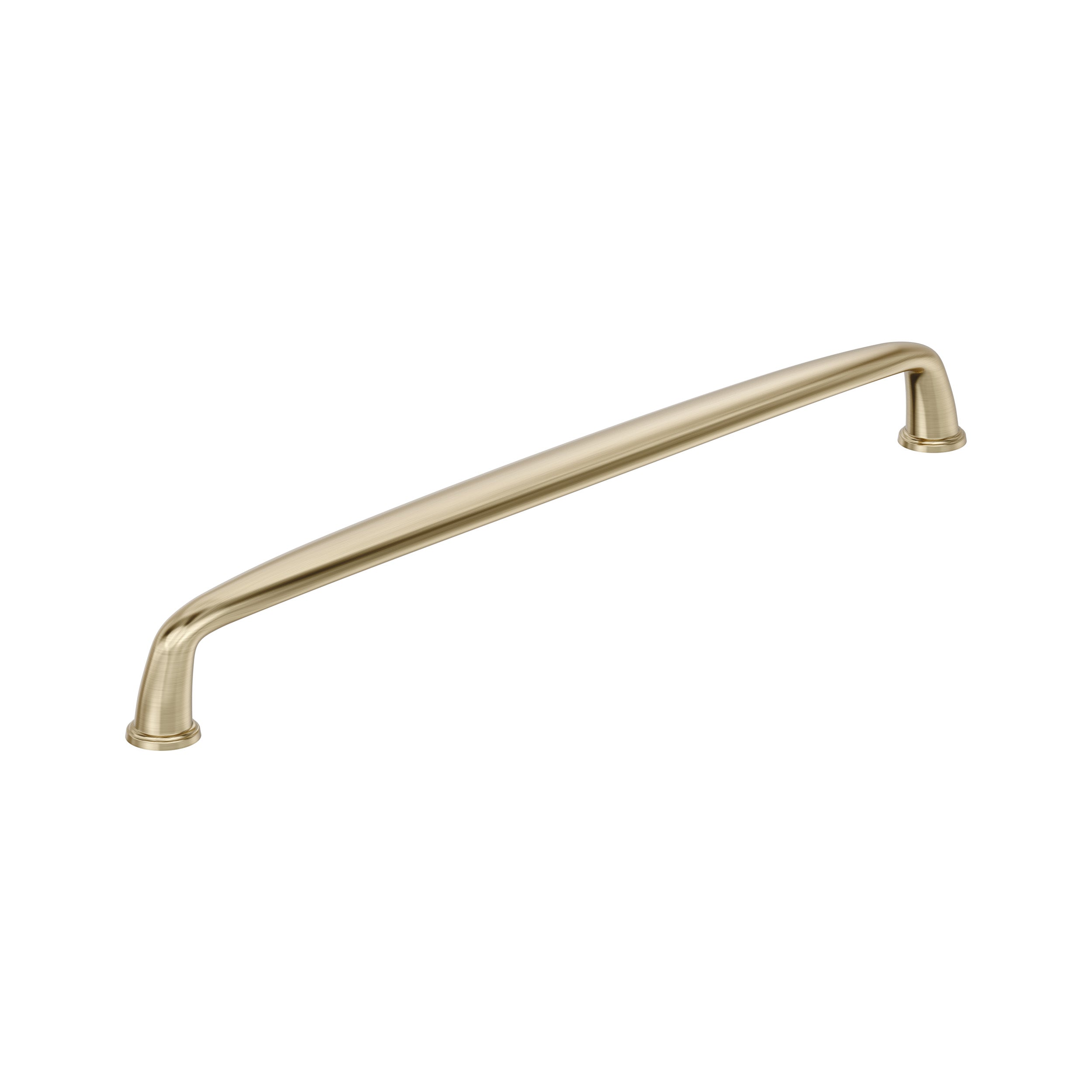 Kane 10-1/16 inch (256mm) Center-to-Center Golden Champagne Cabinet Pull