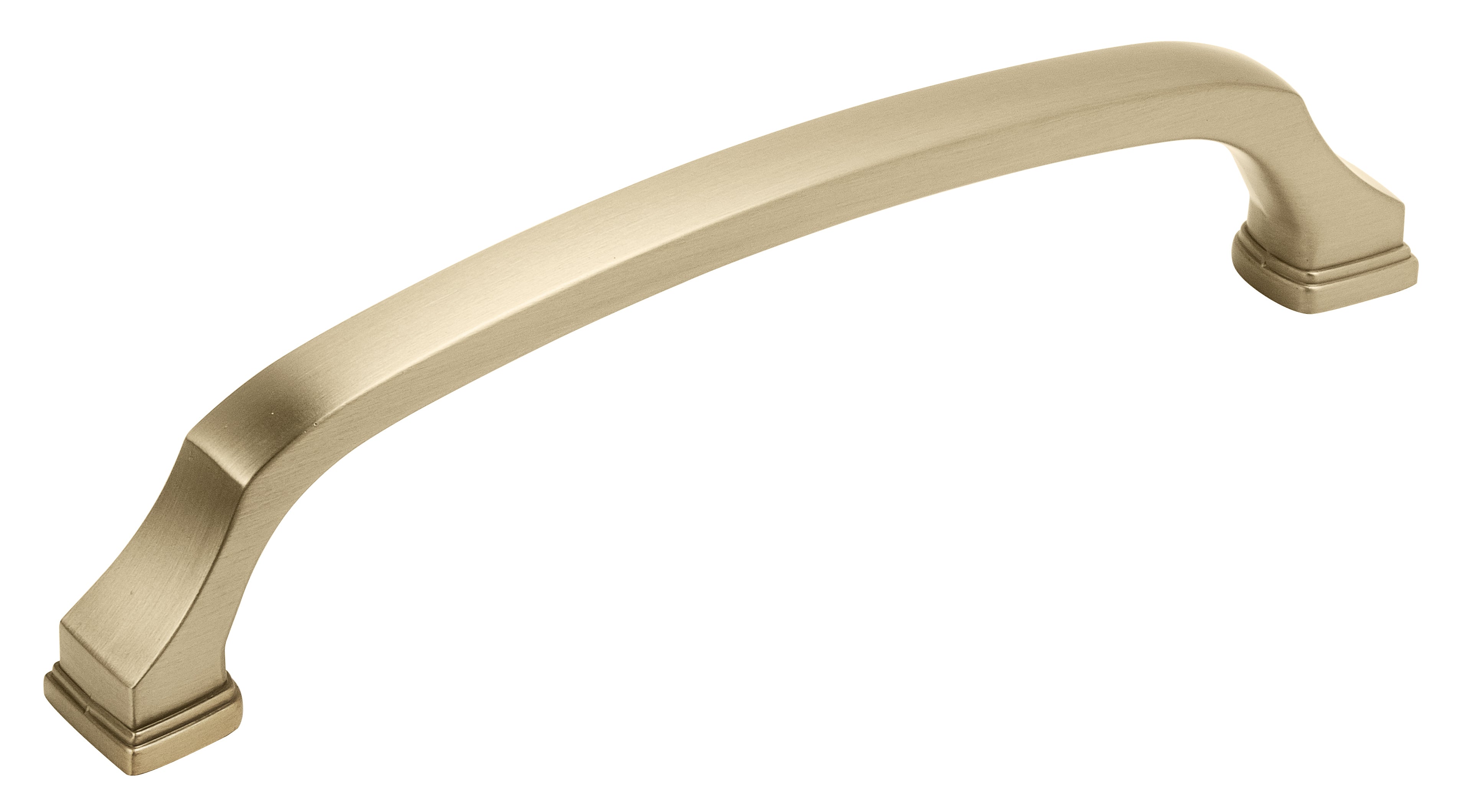 Revitalize 6-5/16 inch (160mm) Center-to-Center Golden Champagne Cabinet Pull
