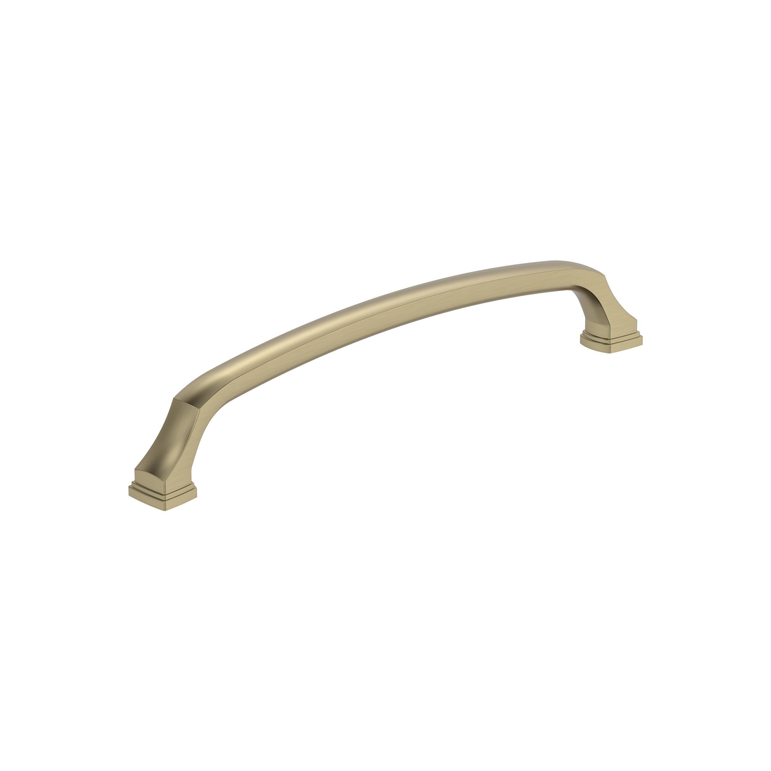 Revitalize 8 inch (203mm) Center-to-Center Golden Champagne Cabinet Pull