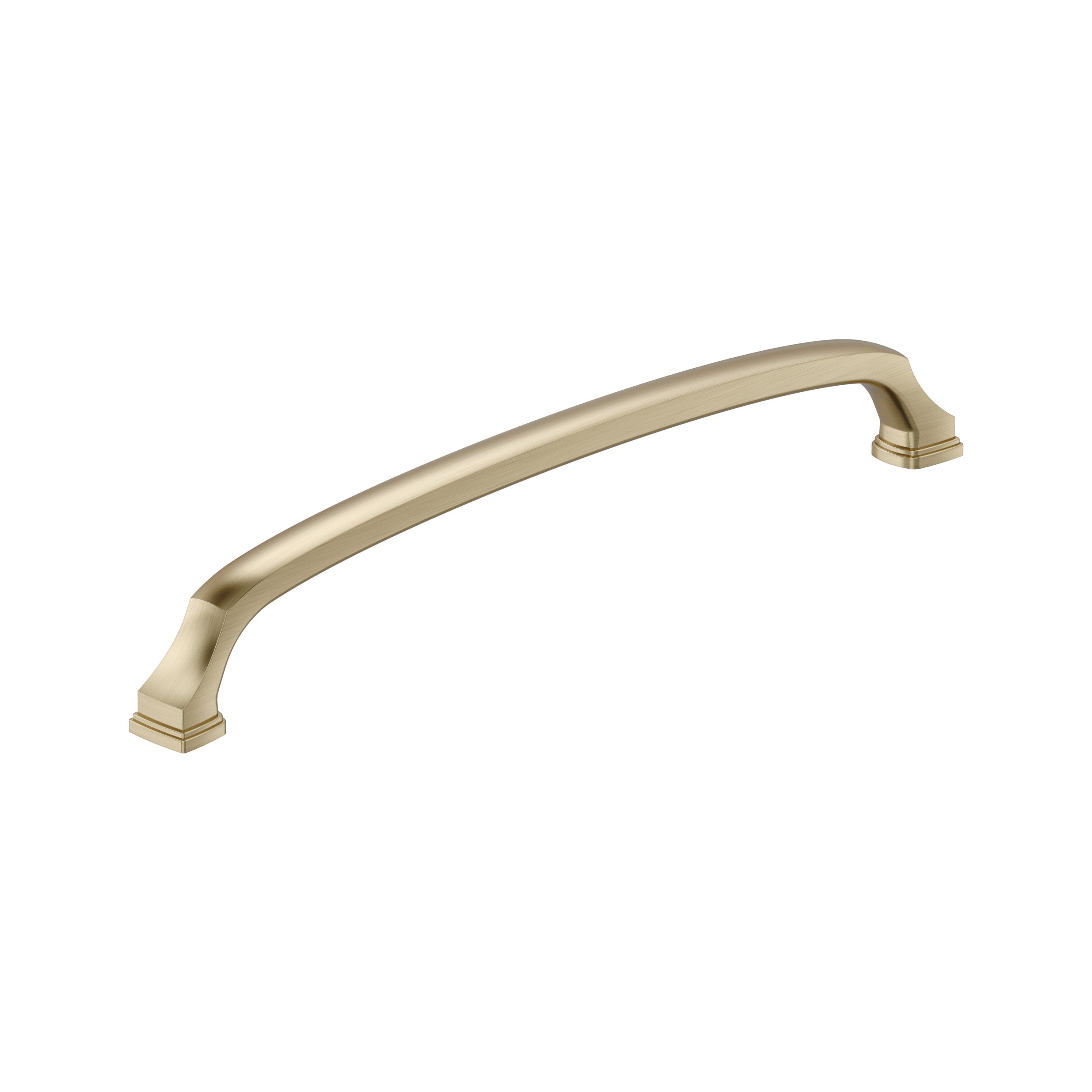 Revitalize 10-1/16 inch (256mm) Center-to-Center Golden Champagne Cabinet Pull