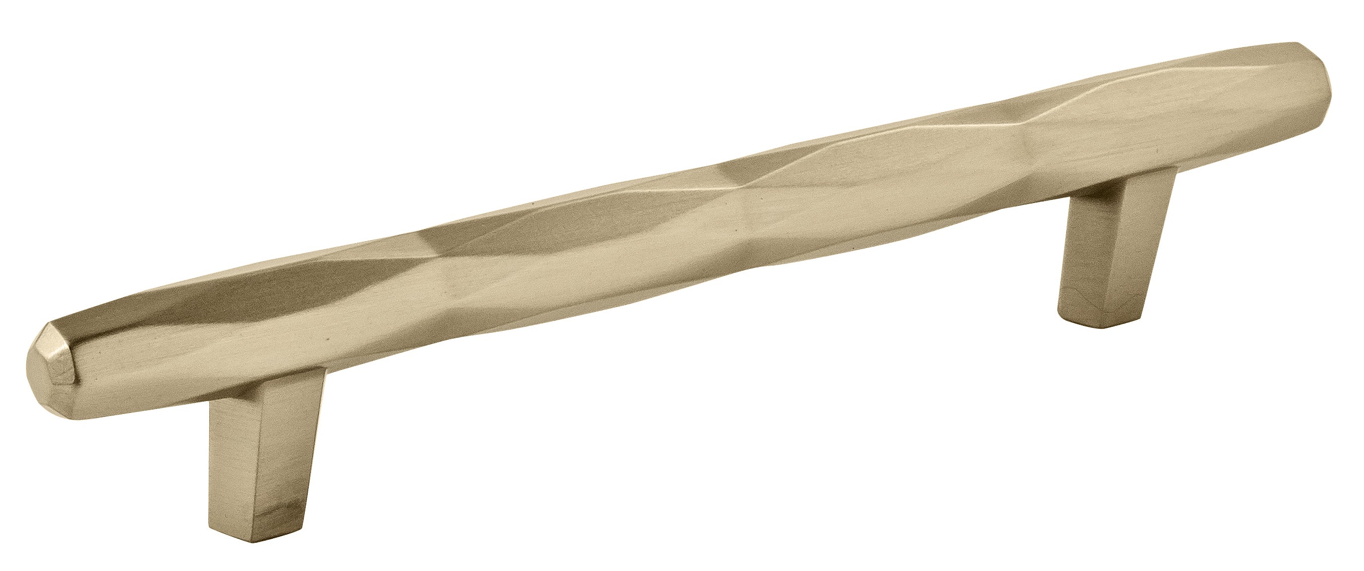 St. Vincent 5-1/16 inch (128mm) Center-to-Center Golden Champagne Cabinet Pull