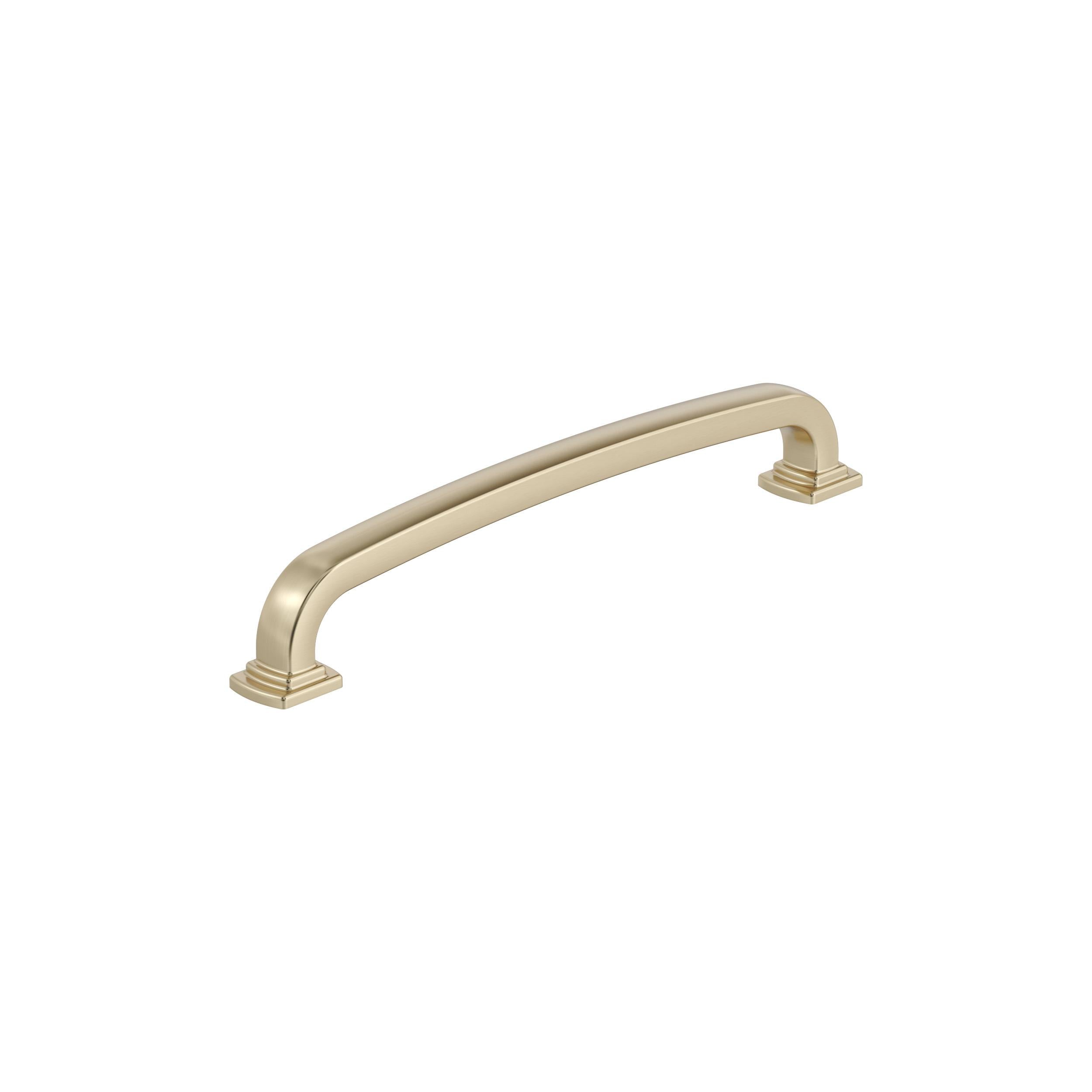 Surpass 6-5/16 inch (160mm) Center-to-Center Golden Champagne Cabinet Pull