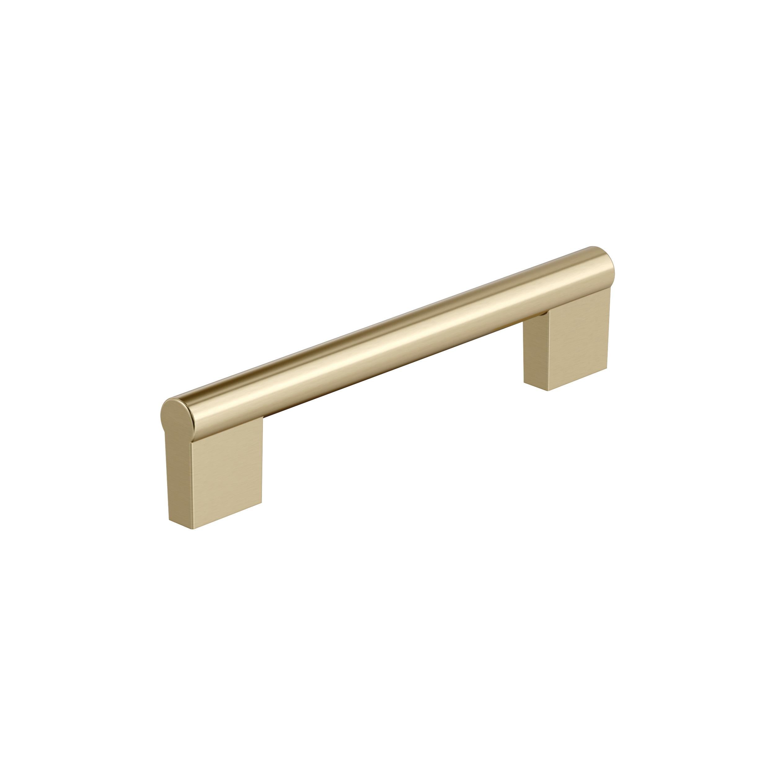 Versa 5-1/16 inch (128mm) Center-to-Center Golden Champagne Cabinet Pull