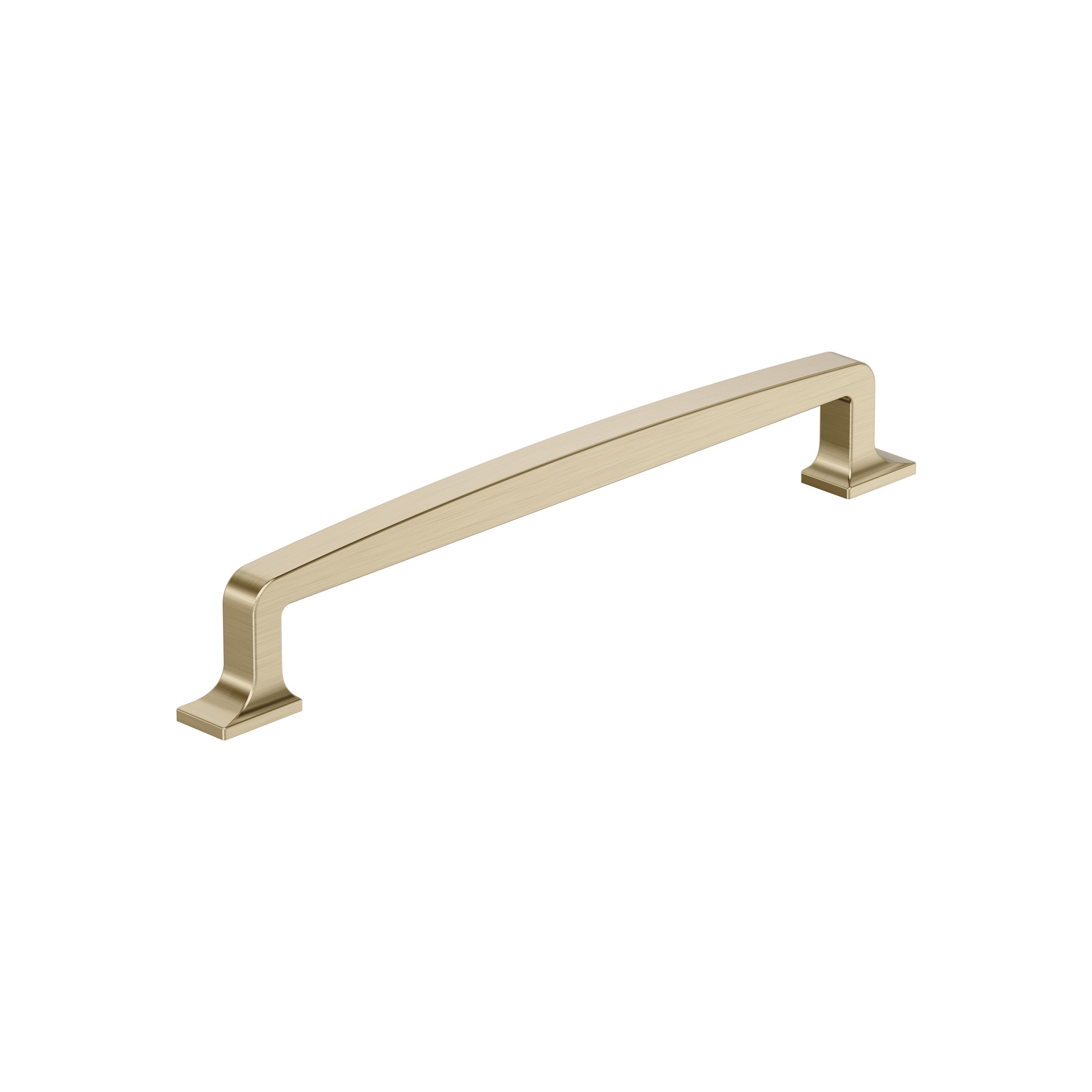 Westerly 7-9/16 inch (192mm) Center-to-Center Golden Champagne Cabinet Pull