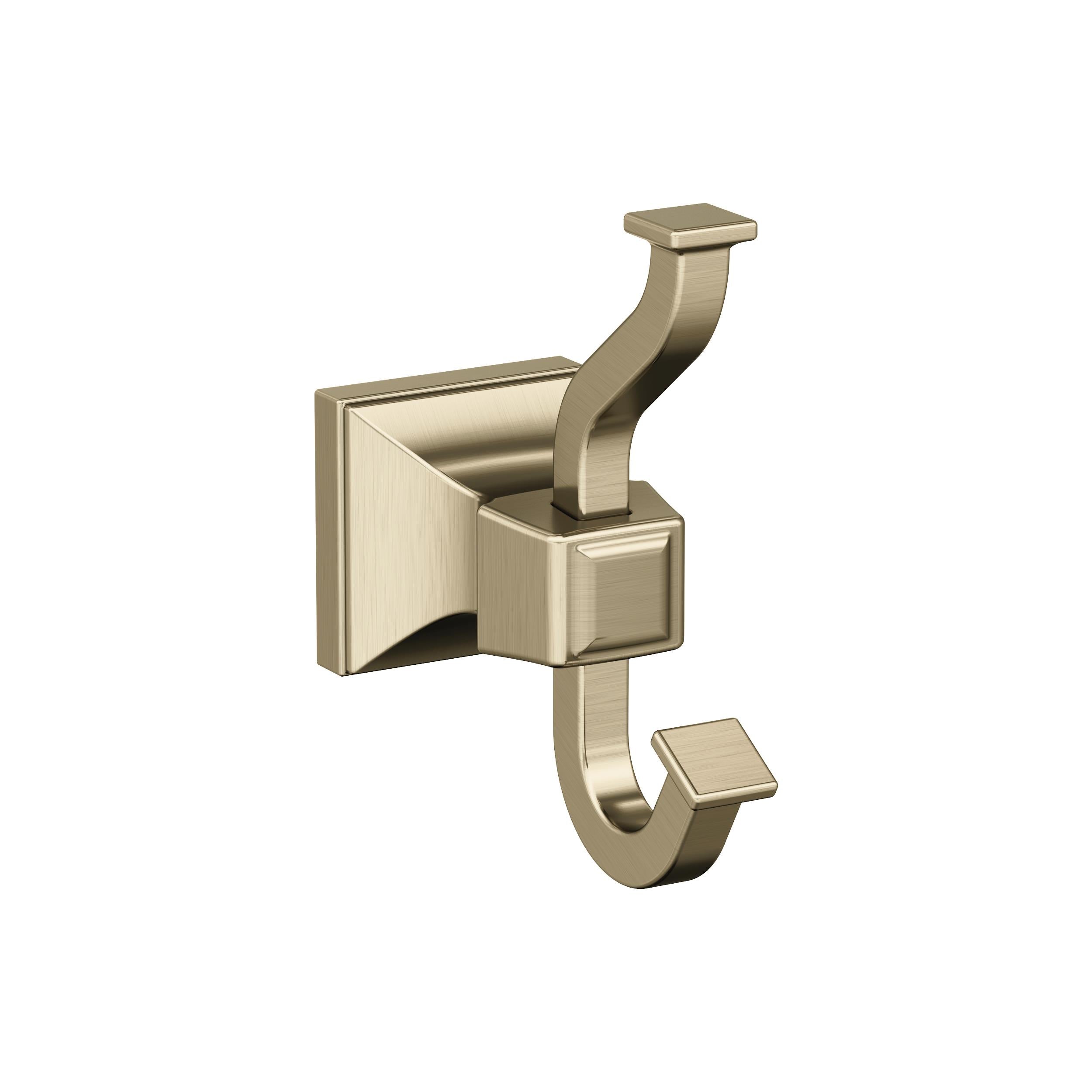 Mulholland Golden Champagne Double Prong Robe Hook