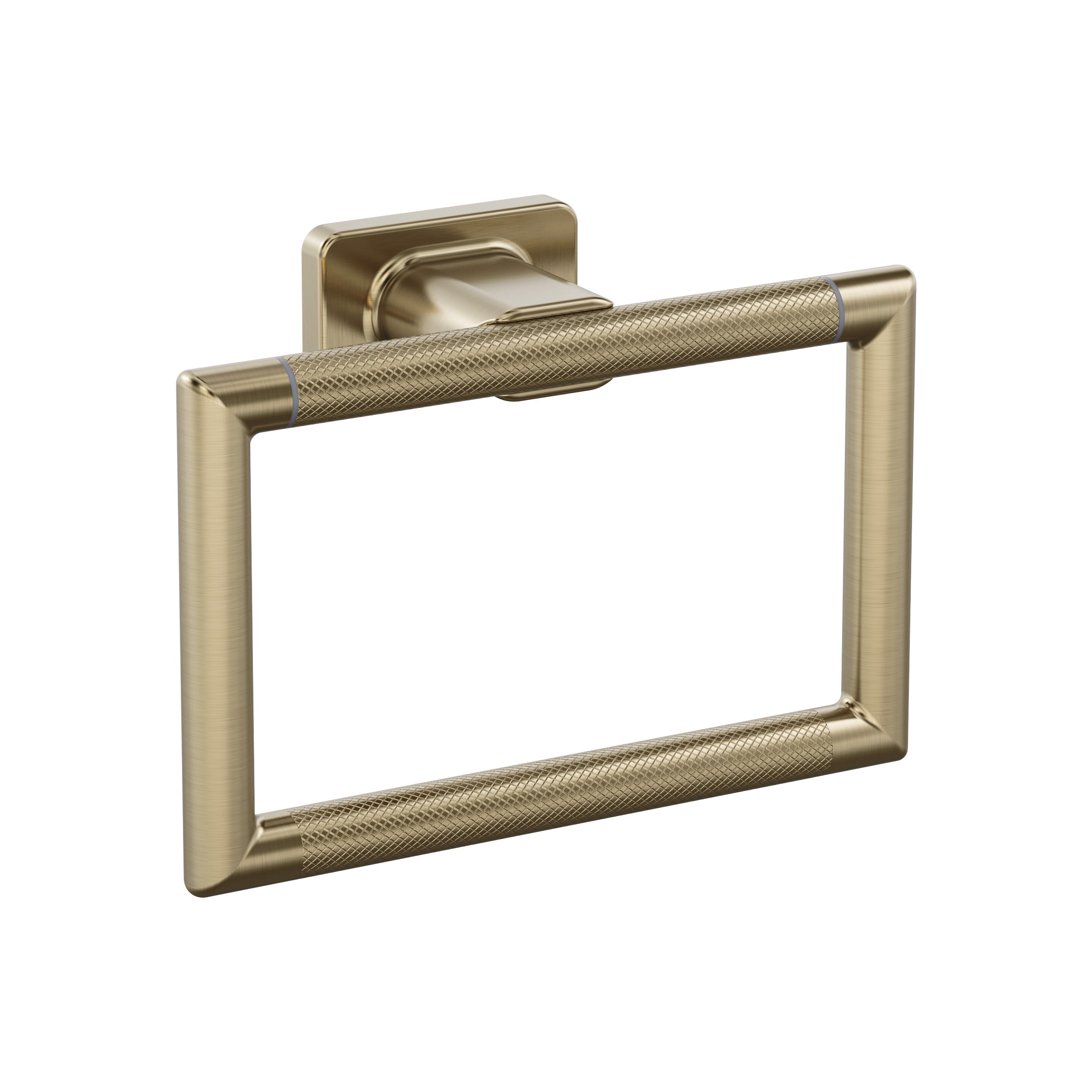 Bronx Golden Champagne Closed Towel Ring