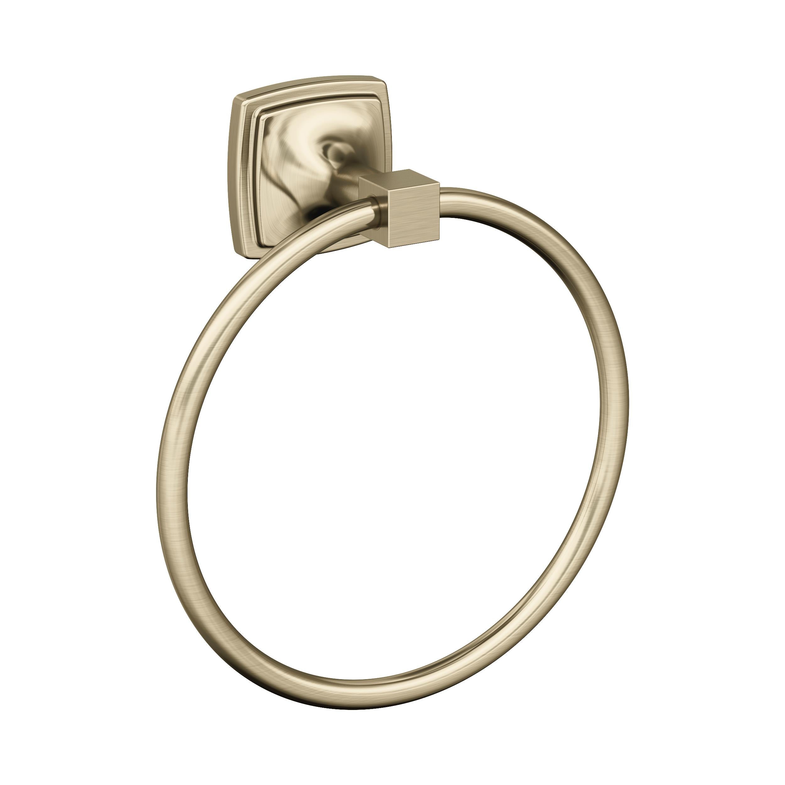 Stature Golden Champagne Closed Towel Ring