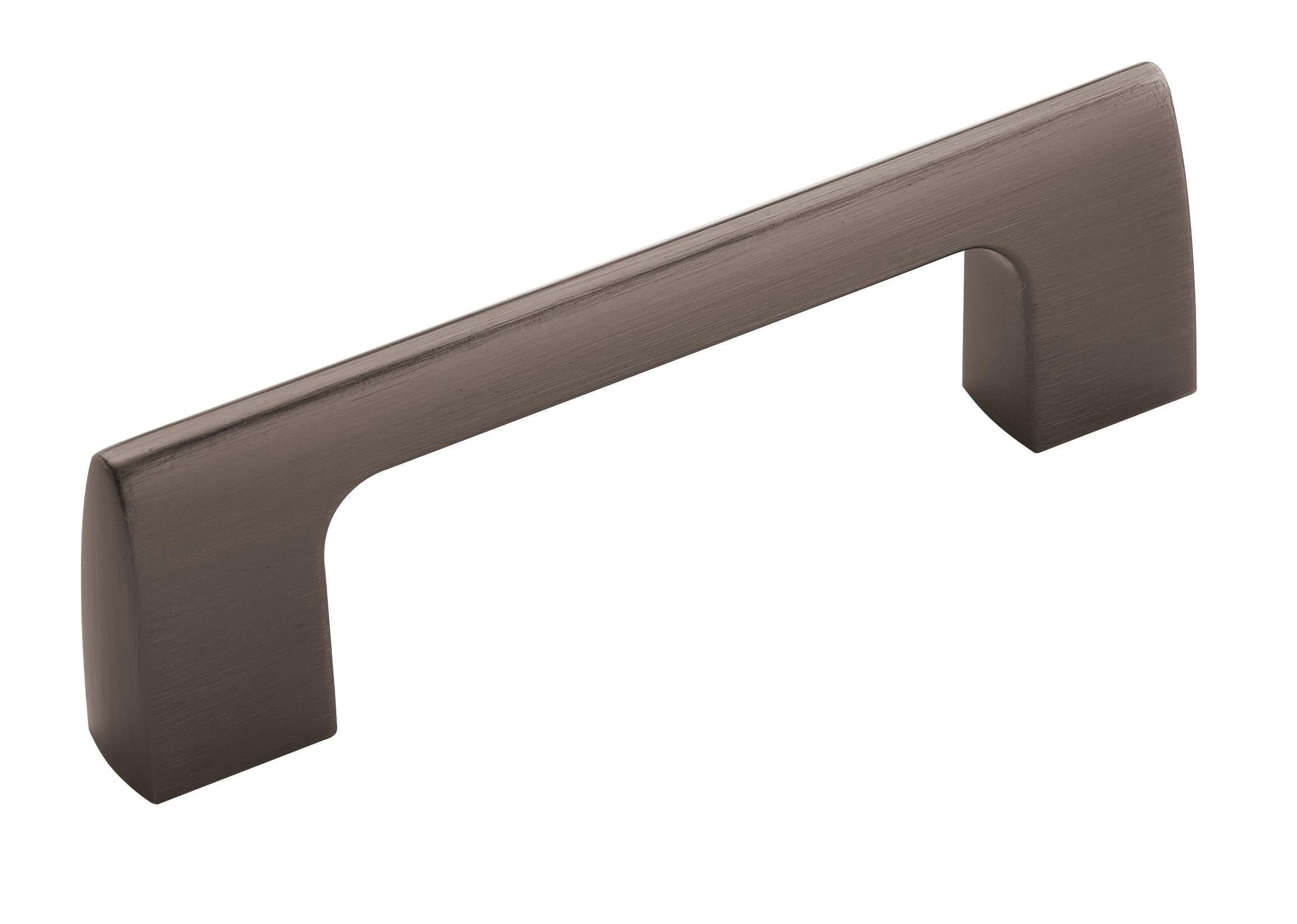 Riva 3 inch (76mm) Center-to-Center Graphite Cabinet Pull