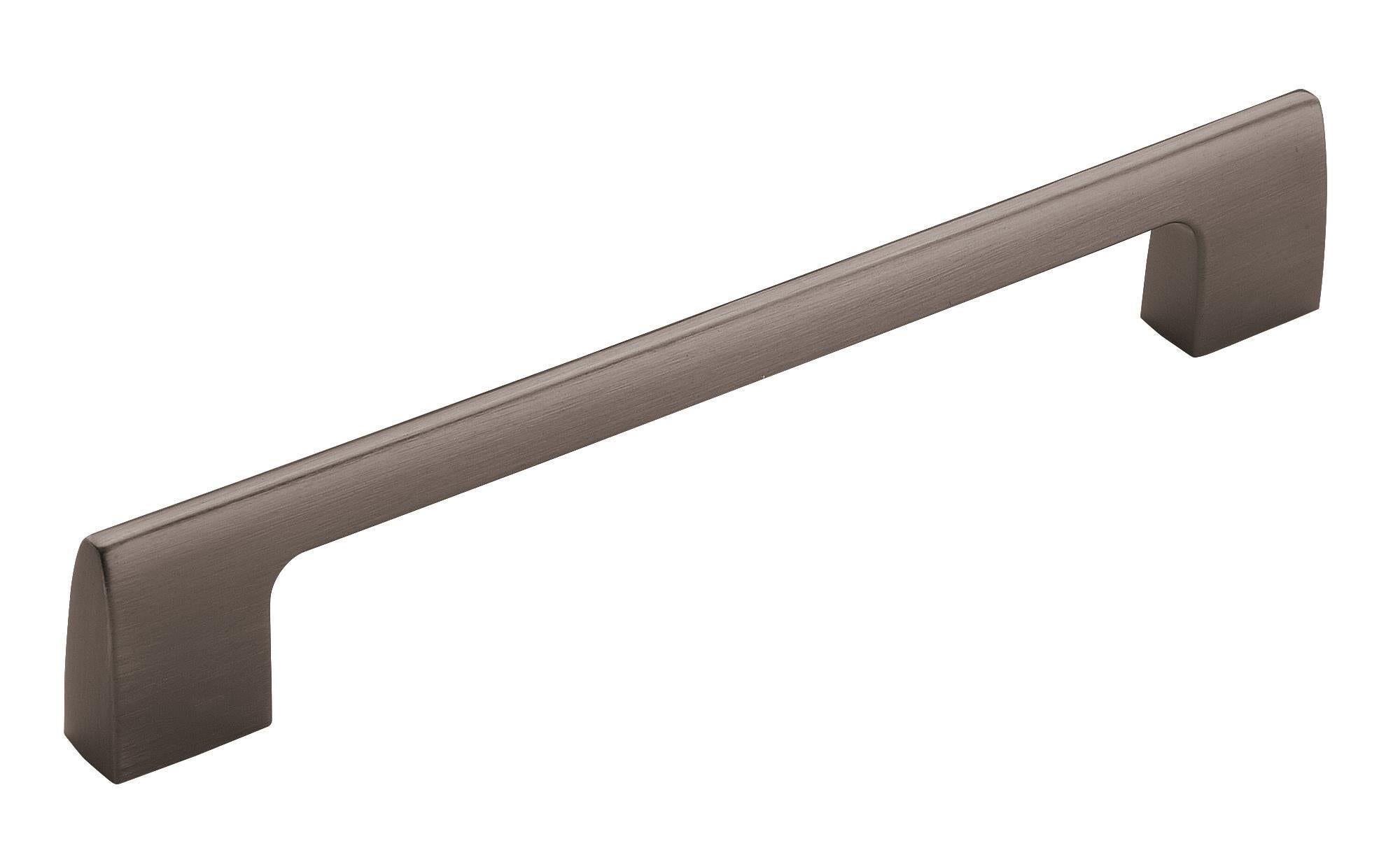 Riva 6-5/16 inch (160mm) Center-to-Center Graphite Cabinet Pull