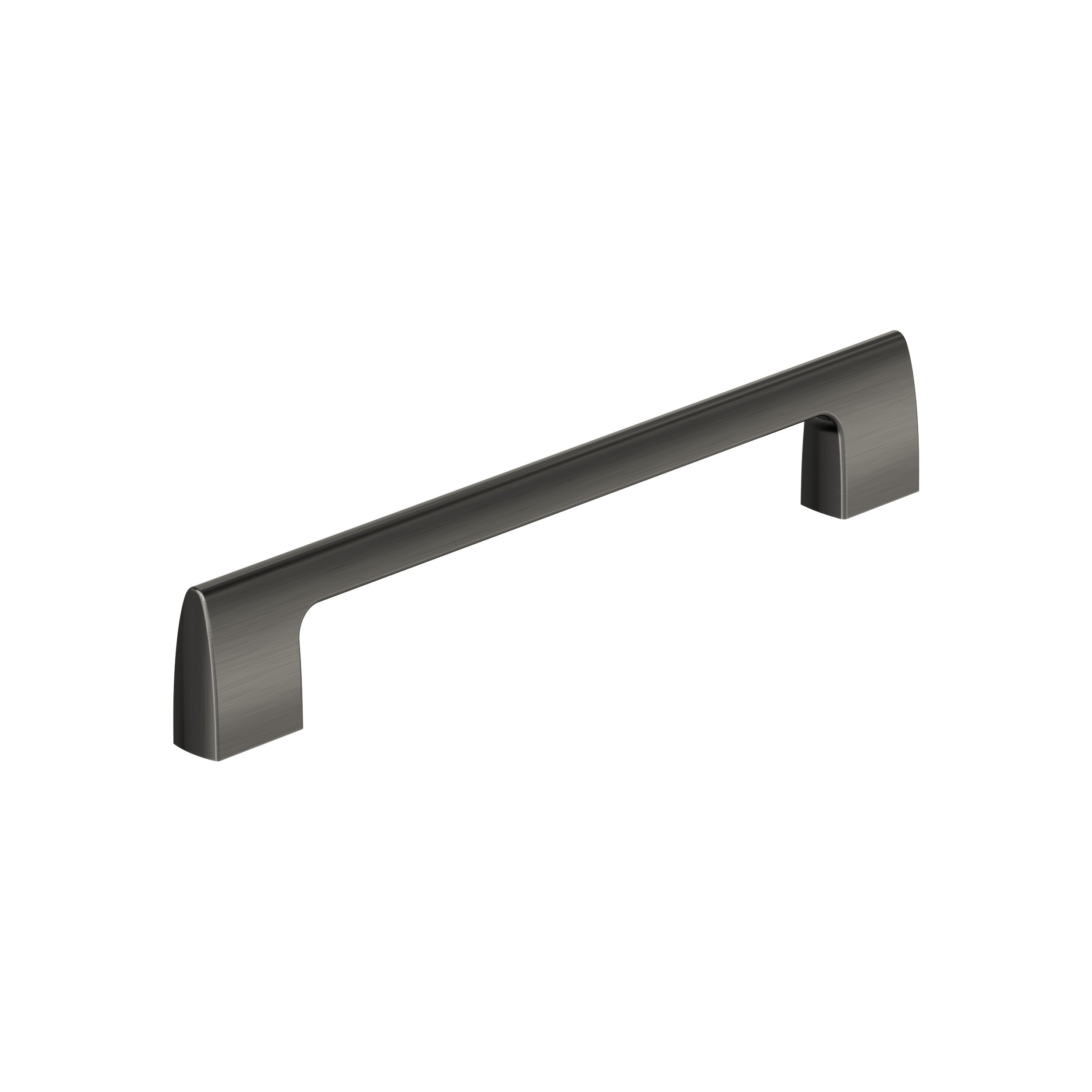 Riva 7-9/16 inch (192mm) Center-to-Center Graphite Cabinet Pull