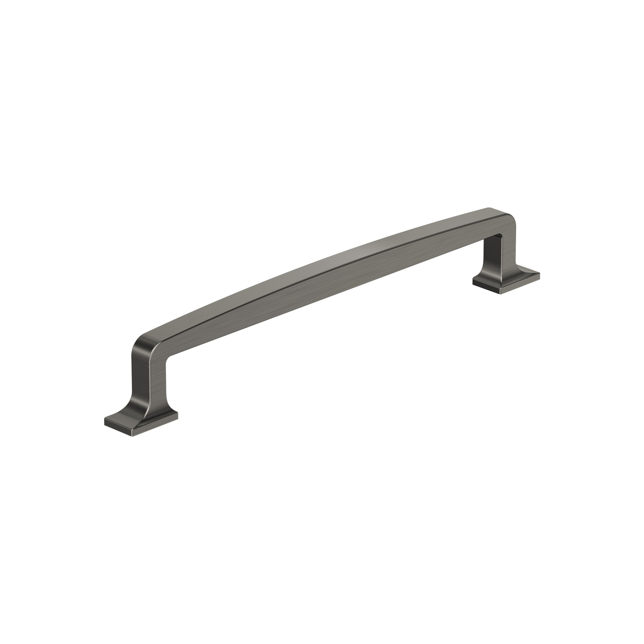 Westerly 7-9/16 inch (192mm) Center-to-Center Graphite Cabinet Pull