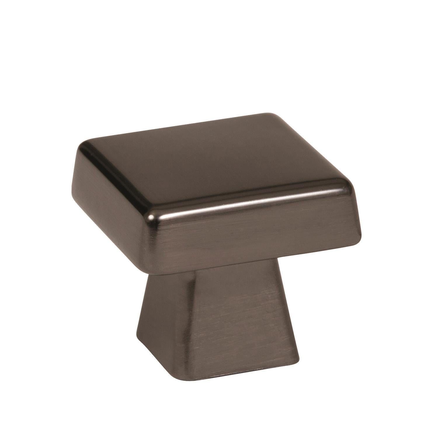 Blackrock 1-3/16 inch (30mm) Length Gunmetal Cabinet Knob