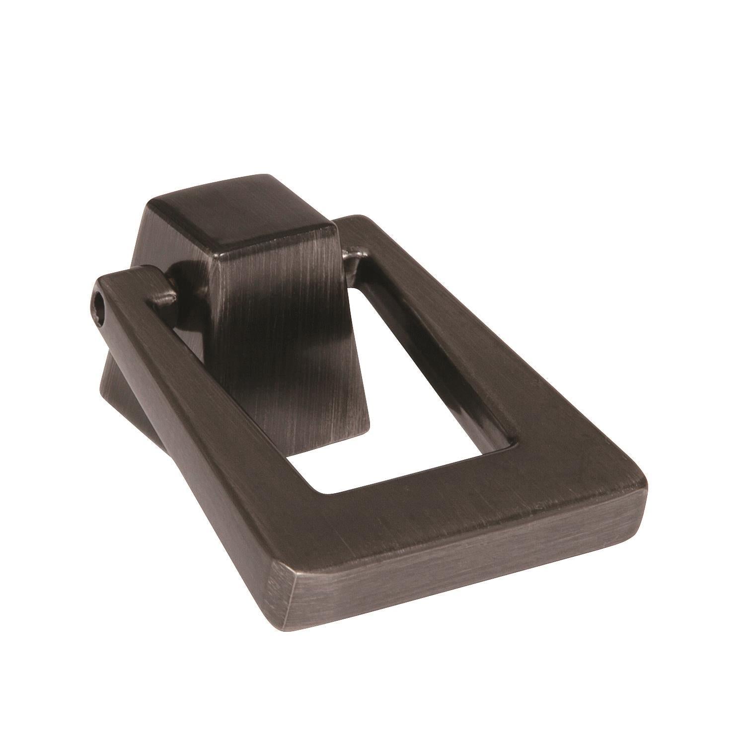 Blackrock 1-13/16 inch (46mm) Length Gunmetal Cabinet Pendant