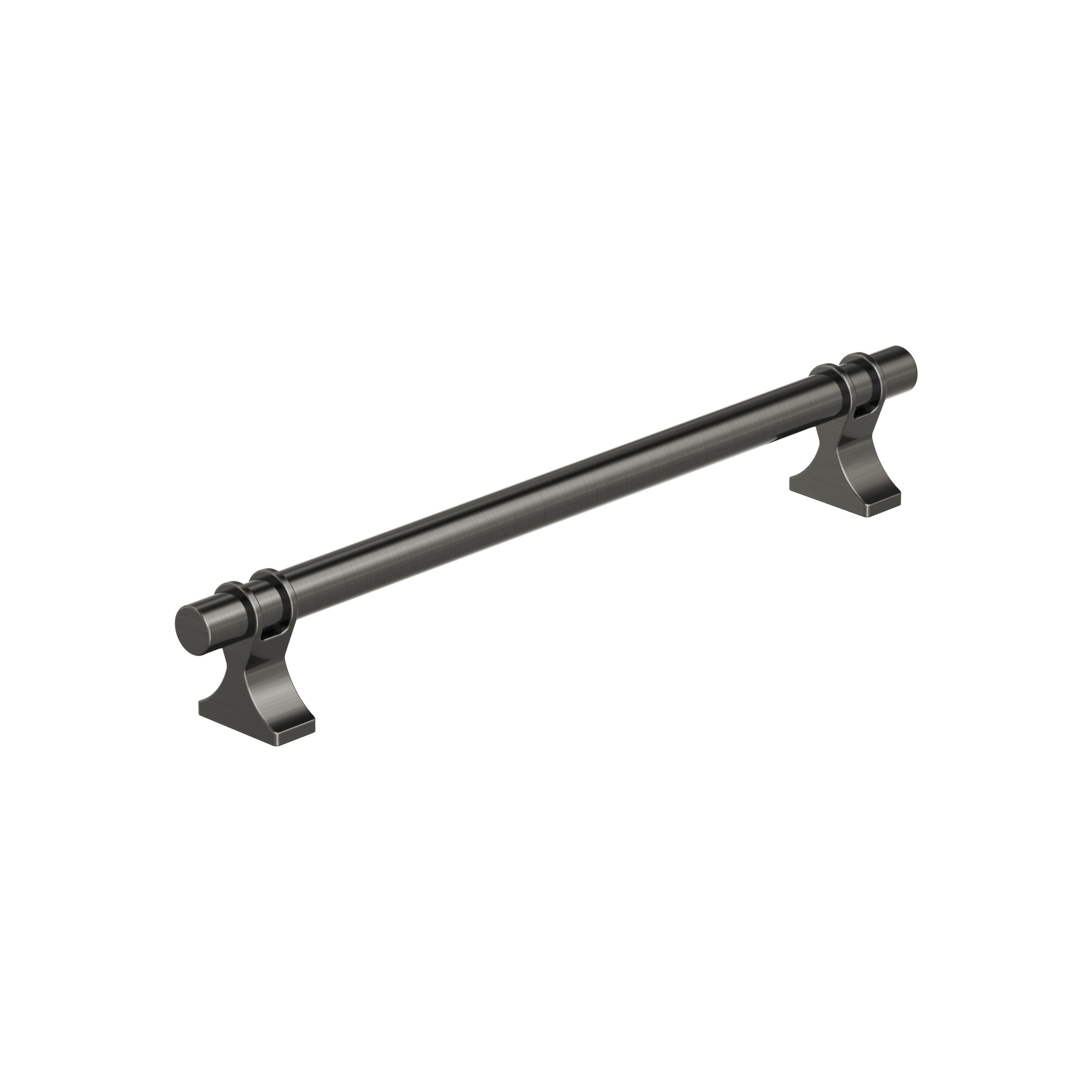 Davenport 7-9/16 inch (192mm) Center-to-Center Gunmetal Cabinet Pull