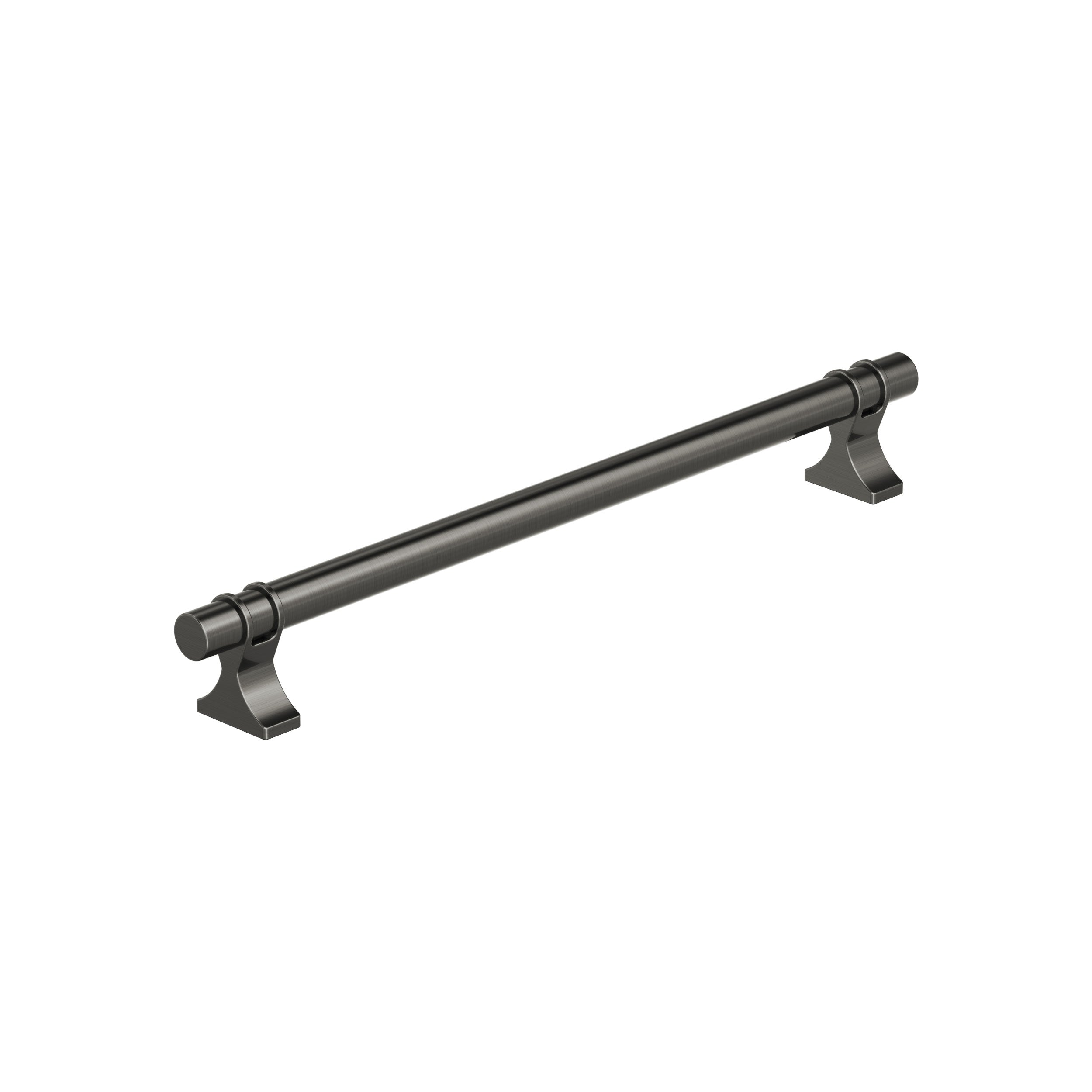 Davenport 8-13/16 inch (224mm) Center-to-Center Gunmetal Cabinet Pull