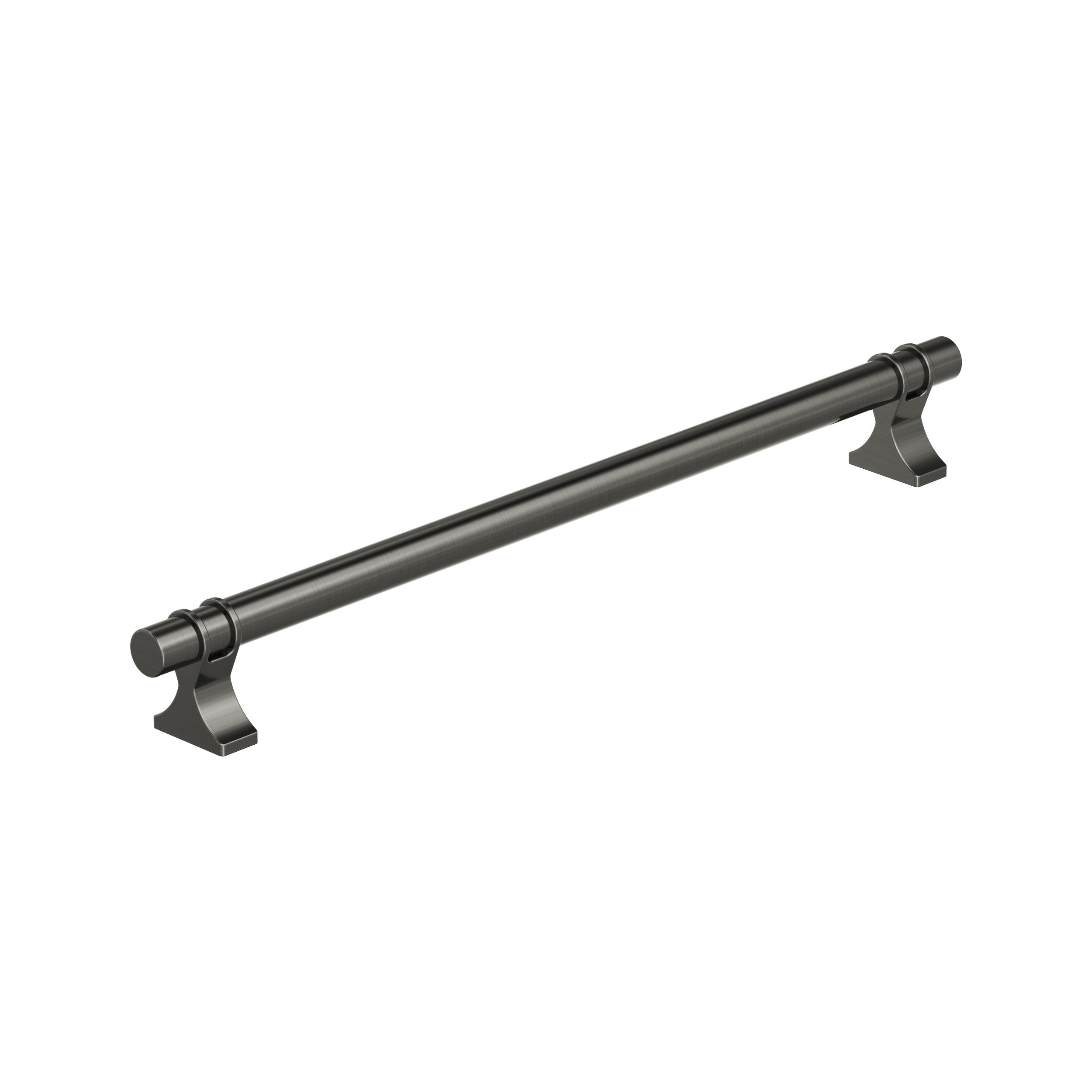 Davenport 10-1/16 inch (256mm) Center-to-Center Gunmetal Cabinet Pull