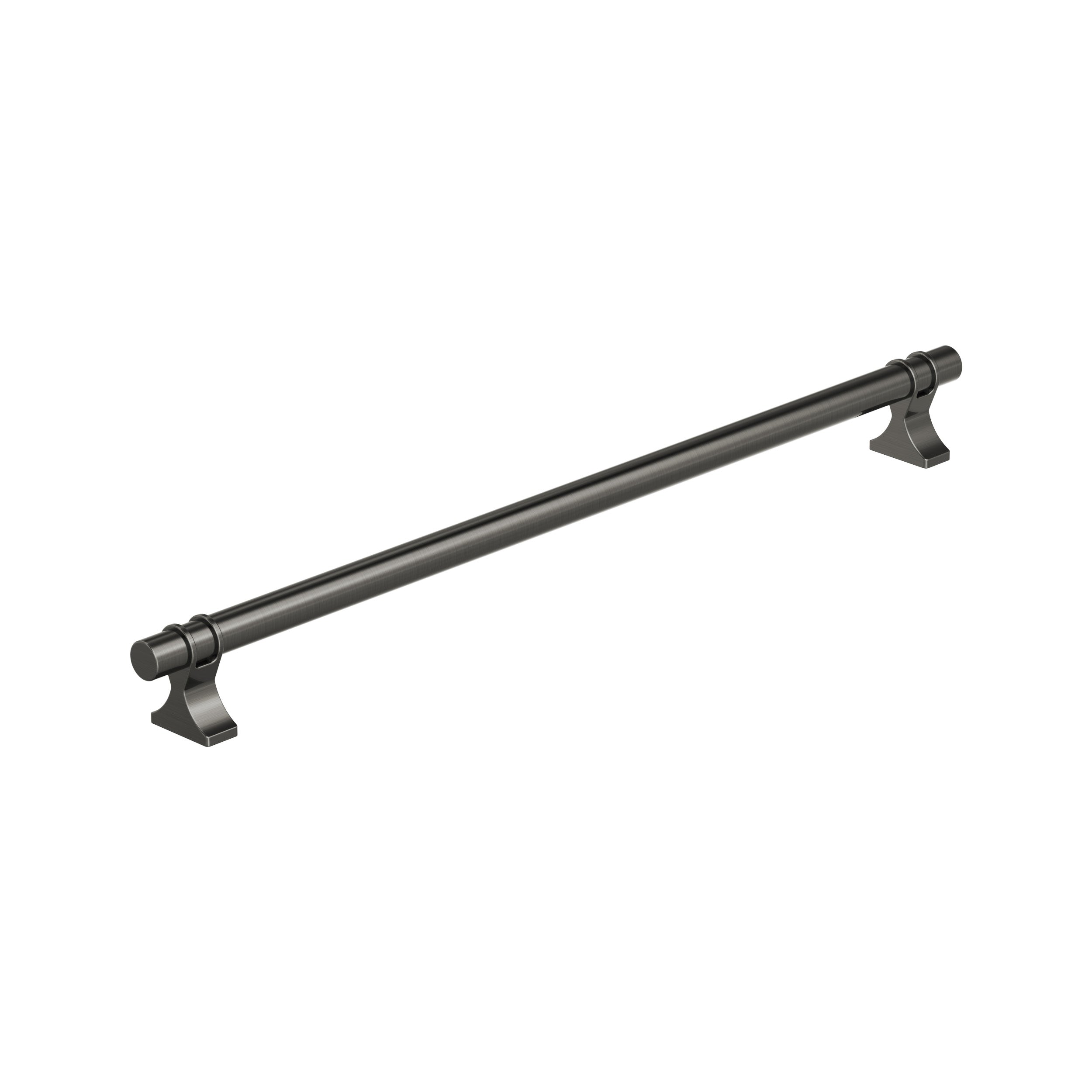 Davenport 12-5/8 inch (320mm) Center-to-Center Gunmetal Cabinet Pull