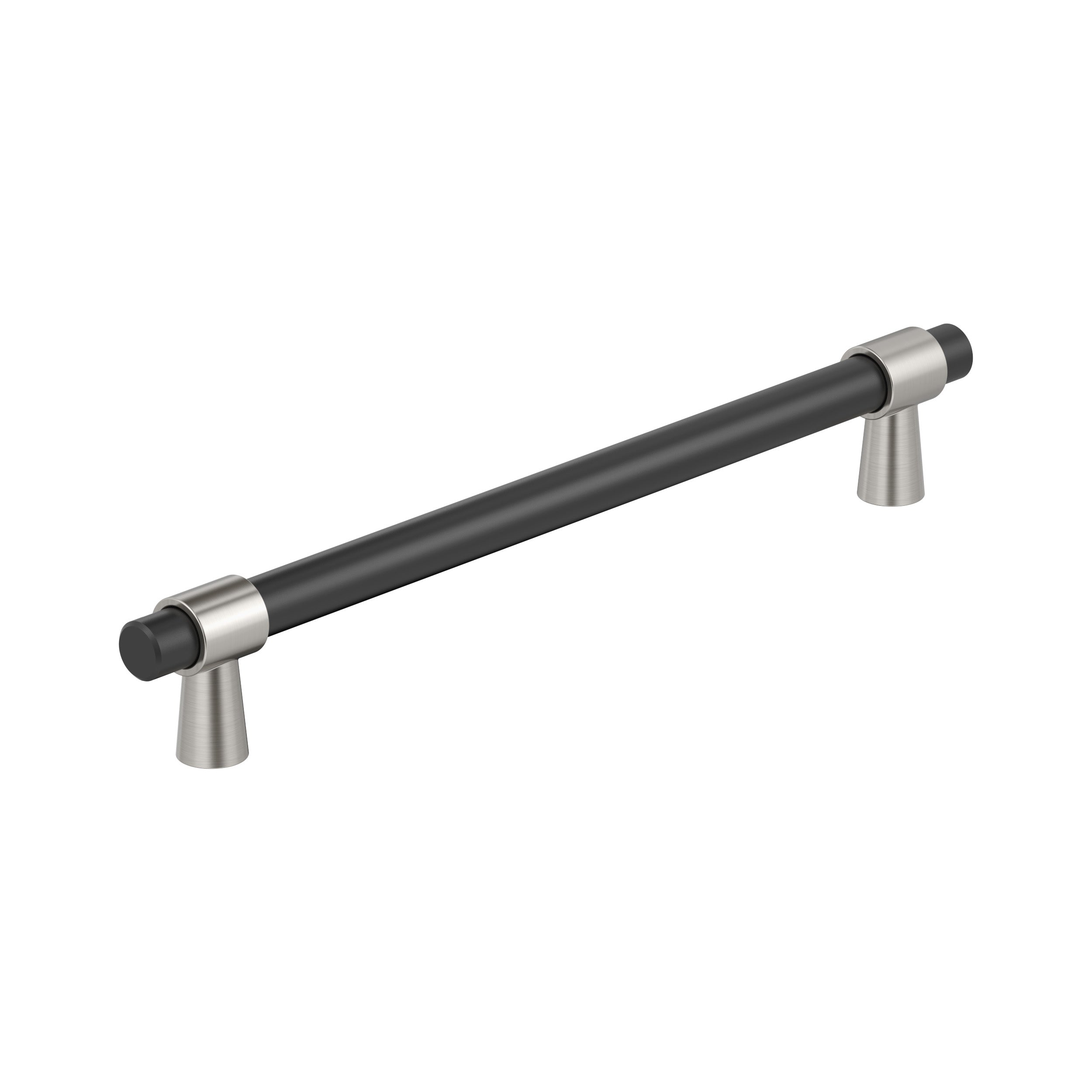 Mergence 12 inch (305mm) Center-to-Center Matte Black/Satin Nickel Appliance Pull