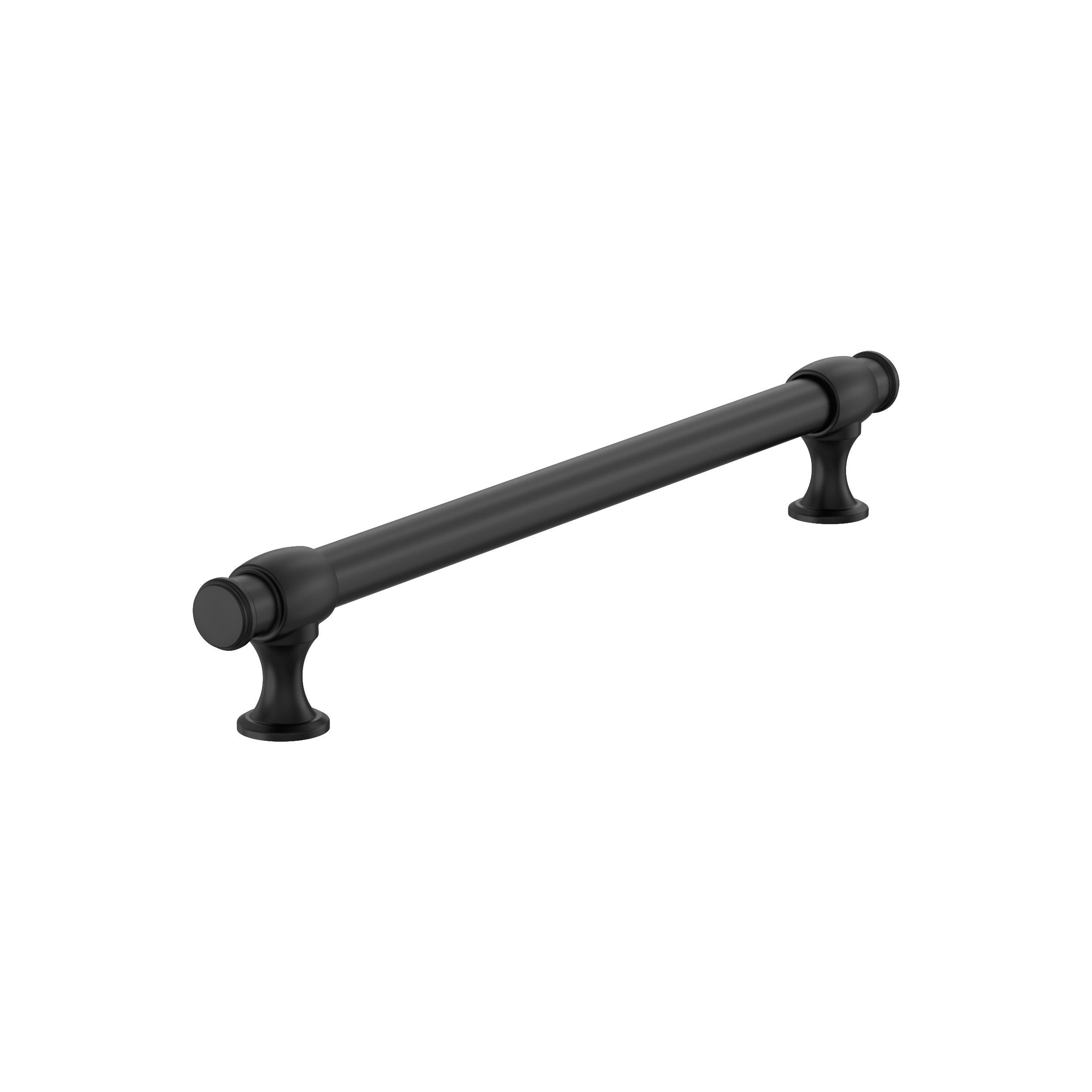 Winsome 12 inch (305mm) Center-to-Center Matte Black Appliance Pull