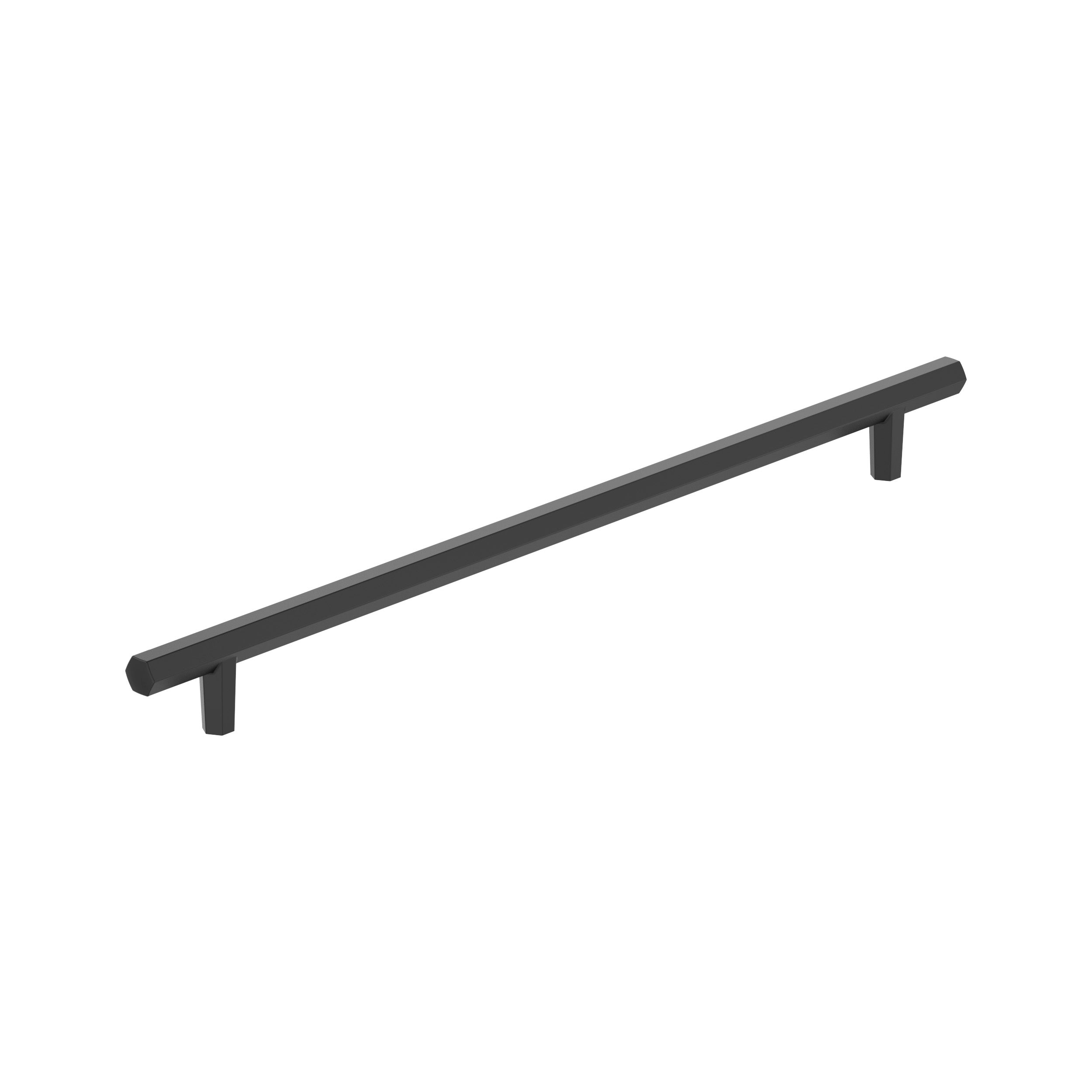 Caliber 18 inch (457mm) Center-to-Center Matte Black Appliance Pull