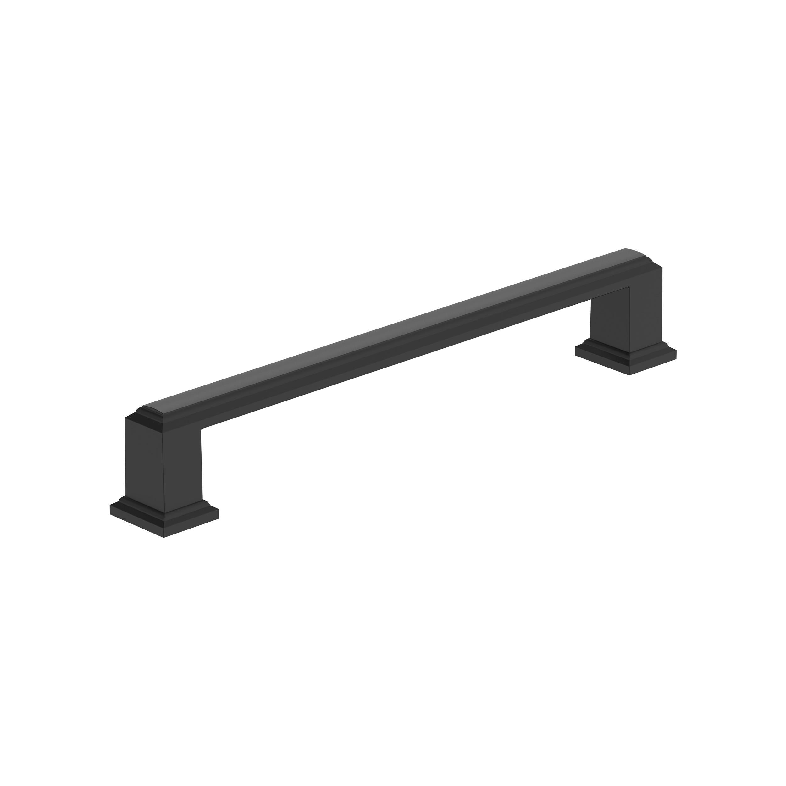 Appoint 6-5/16 inch (160mm) Center-to-Center Matte Black Cabinet Pull