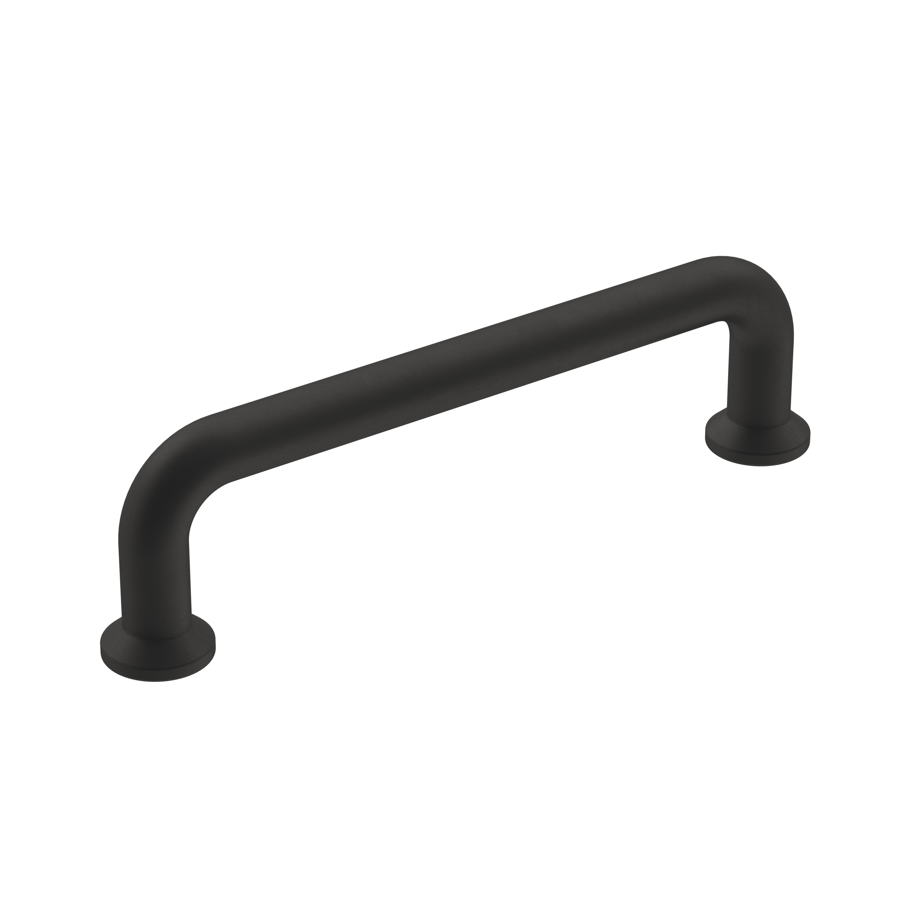 Factor 3-3/4 inch (96mm) Center-to-Center Matte Black Cabinet Pull