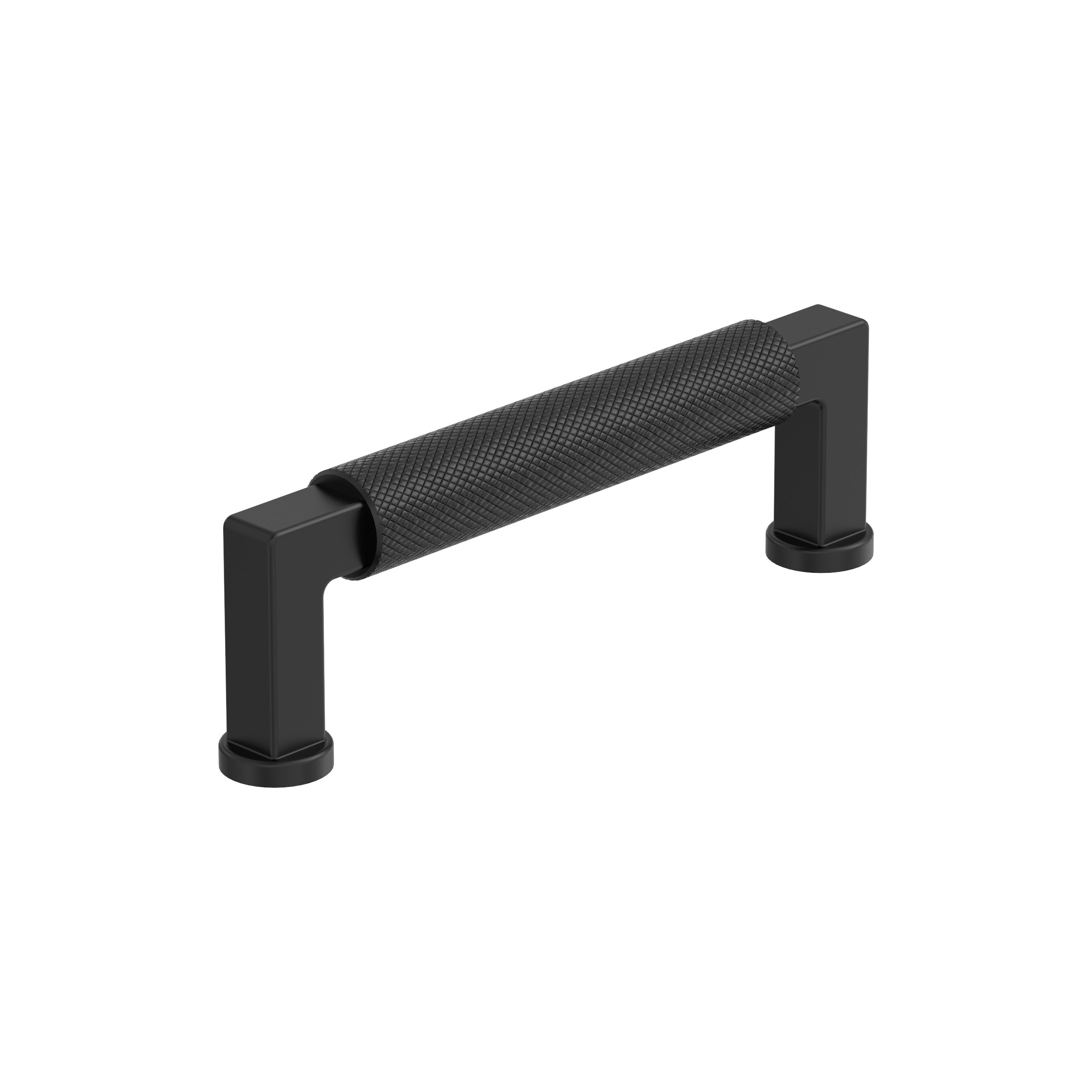 Balata 3-3/4 inch (96mm) Center-to-Center Matte Black Cabinet Pull