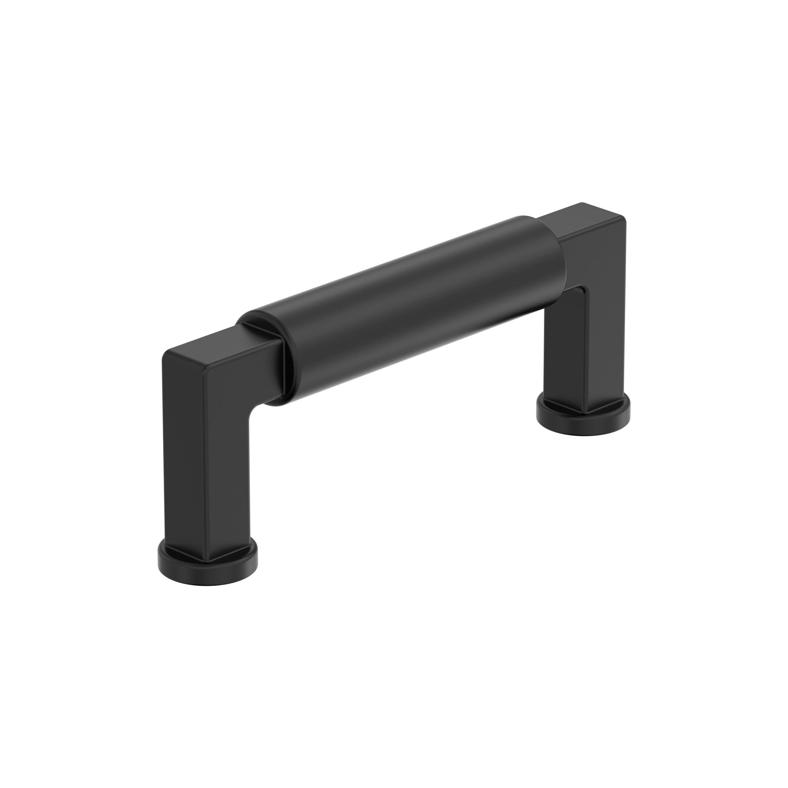 Balon 3 inch (76mm) Center-to-Center Matte Black Cabinet Pull