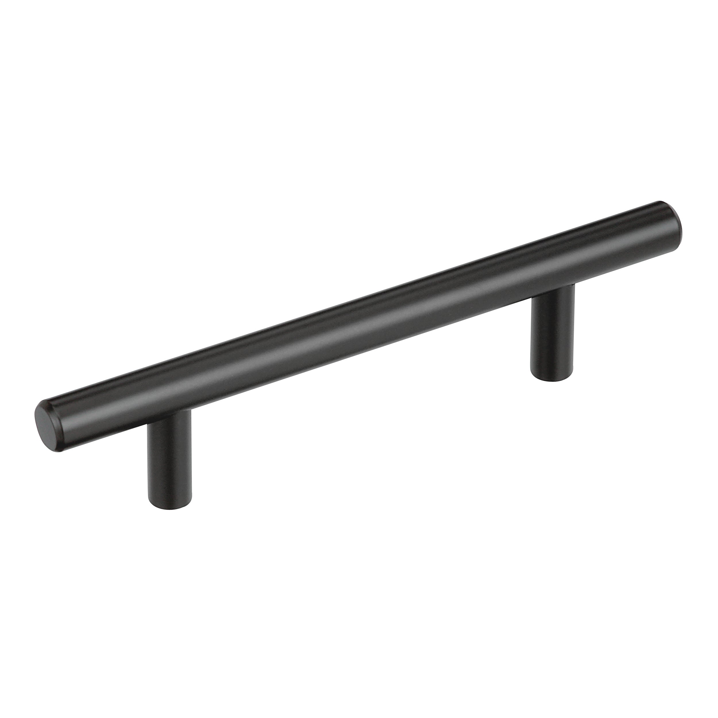 Bar Pulls 3-3/4 inch (96mm) Center-to-Center Matte Black Cabinet Pull