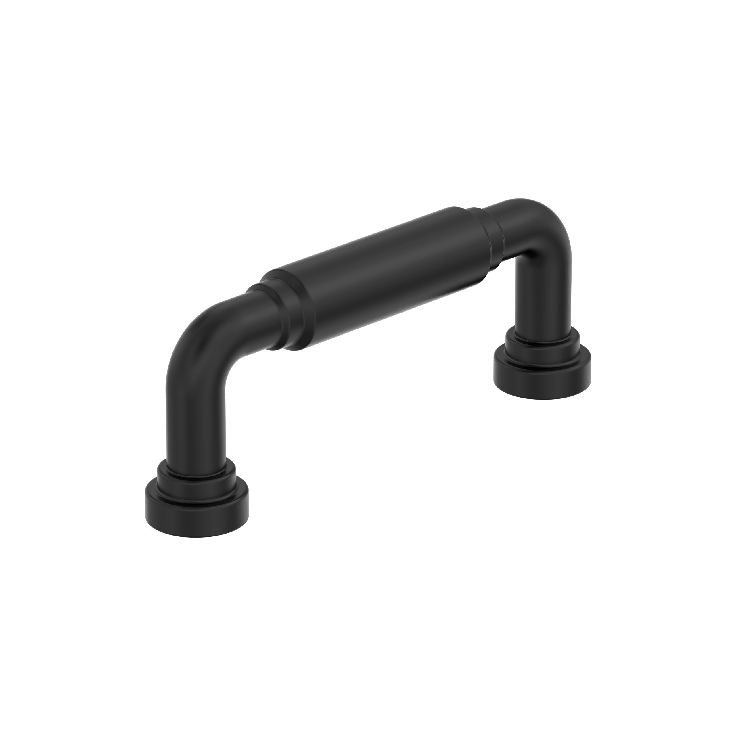 Coble 3 inch (76mm) Center-to-Center Matte Black Cabinet Pull