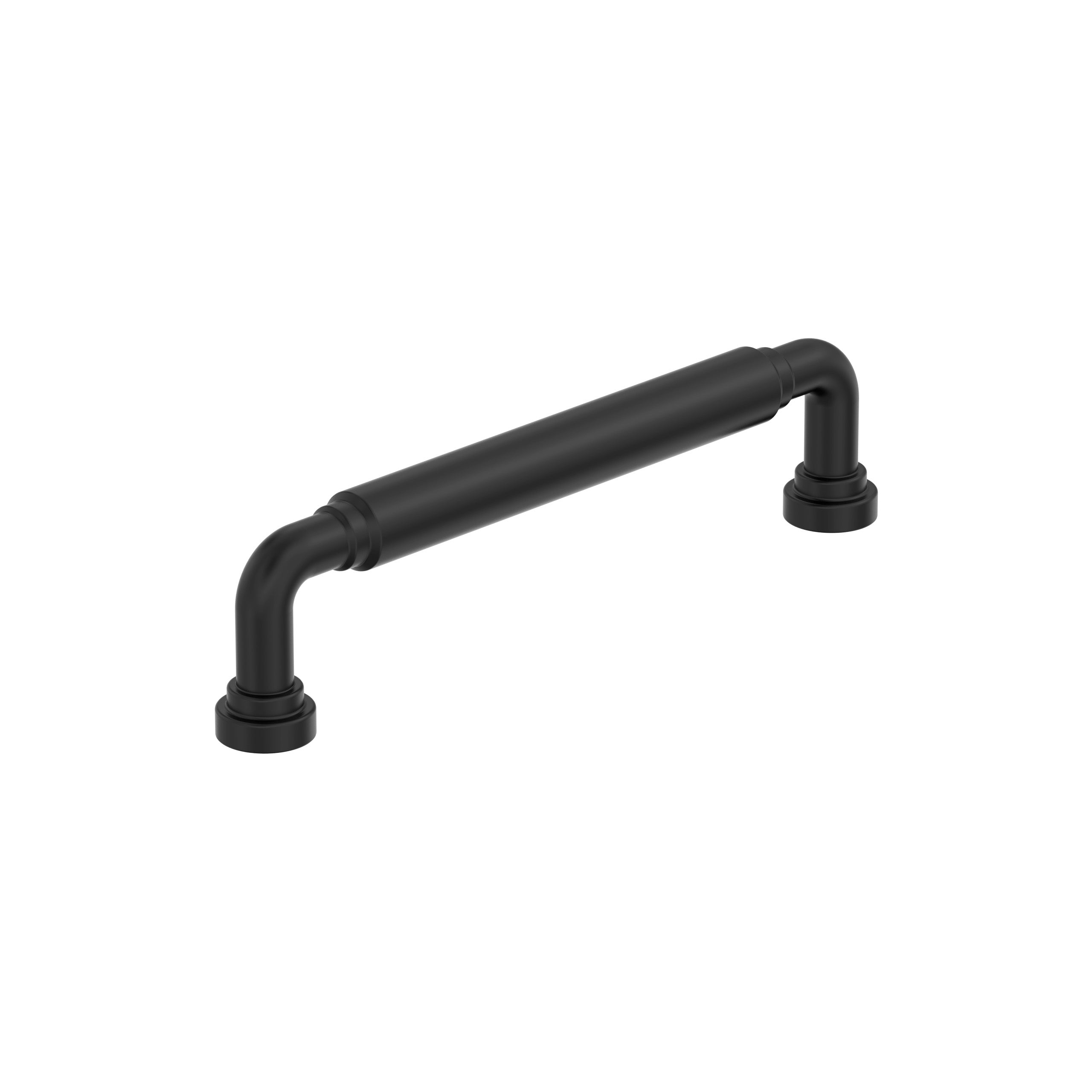 Coble 5-1/16 inch (128mm) Center-to-Center Matte Black Cabinet Pull