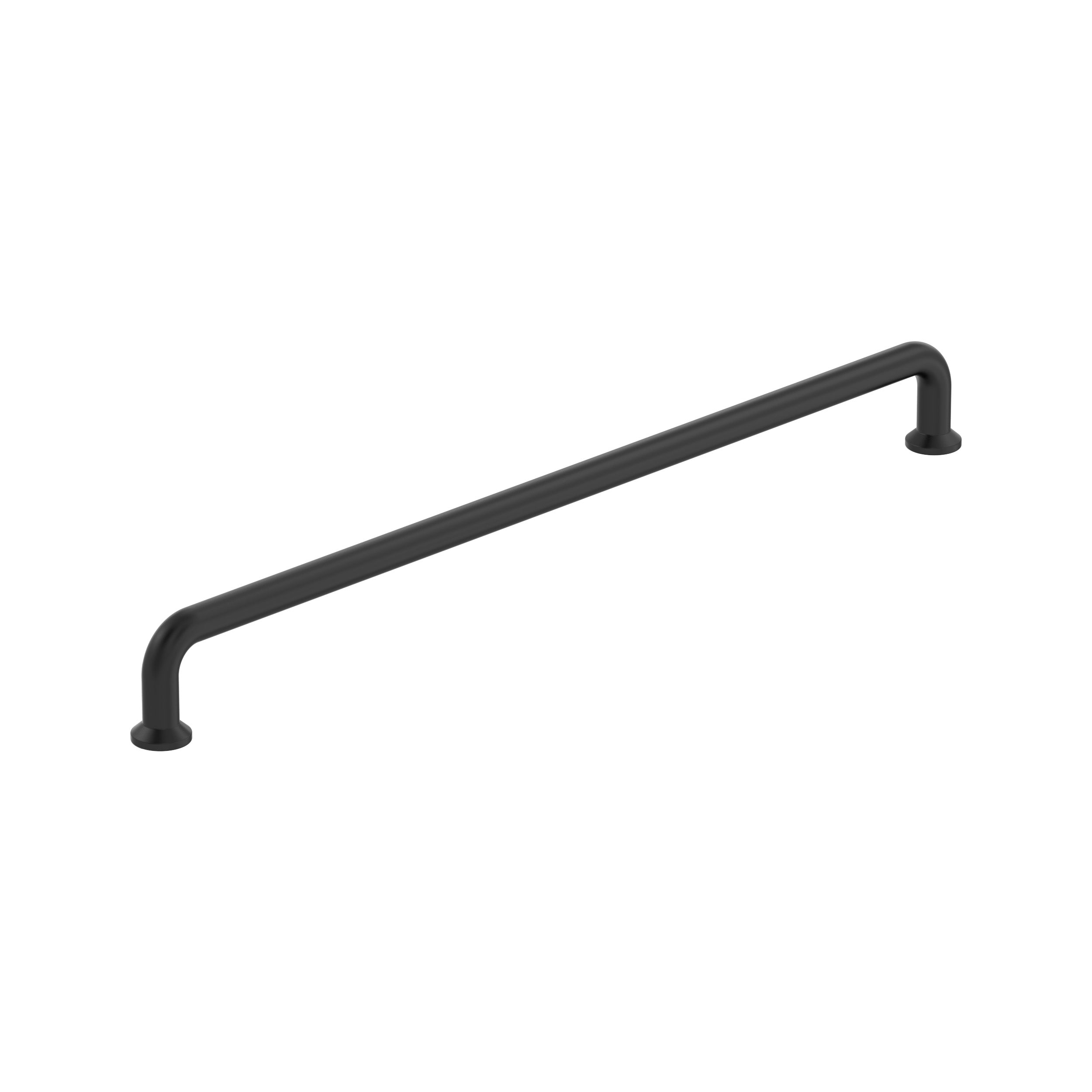 Factor 12-5/8 inch (320mm) Center-to-Center Matte Black Cabinet Pull