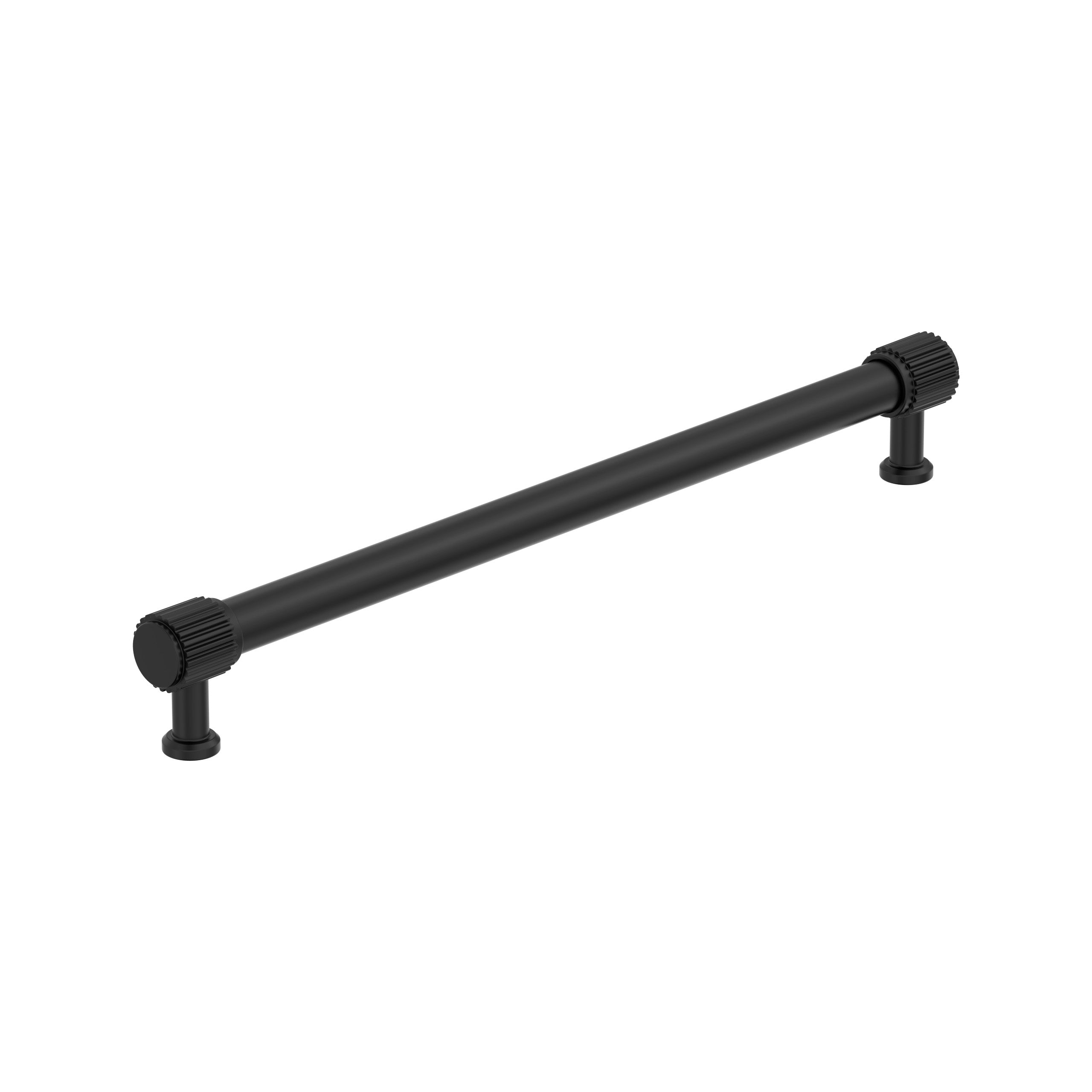 Farewind 10-1/16 inch (256mm) Center-to-Center Matte Black Cabinet Pull