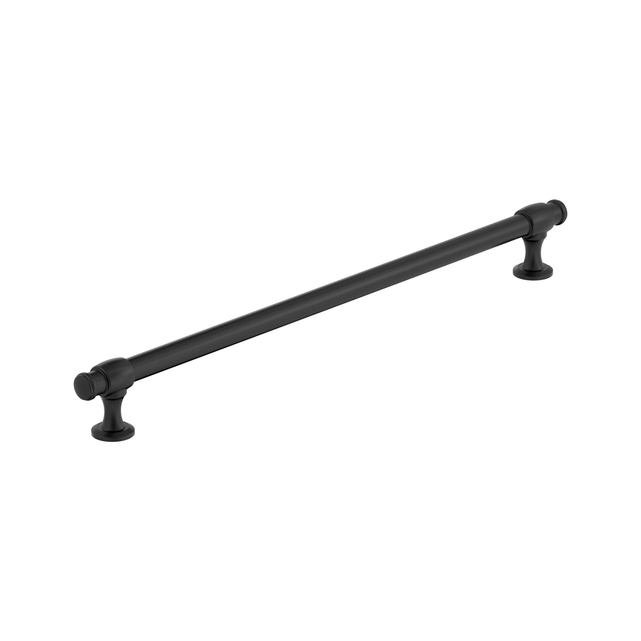 Winsome 12-5/8 inch (320mm) Center-to-Center Matte Black Cabinet Pull